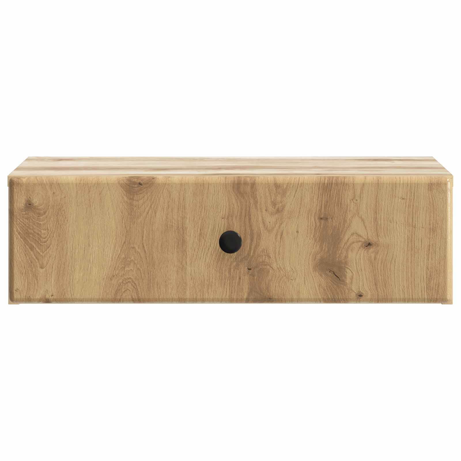 vidaXL Wandmontierter Beistelltisch Artisan-Eiche 59 x 34,5 x 17 cm