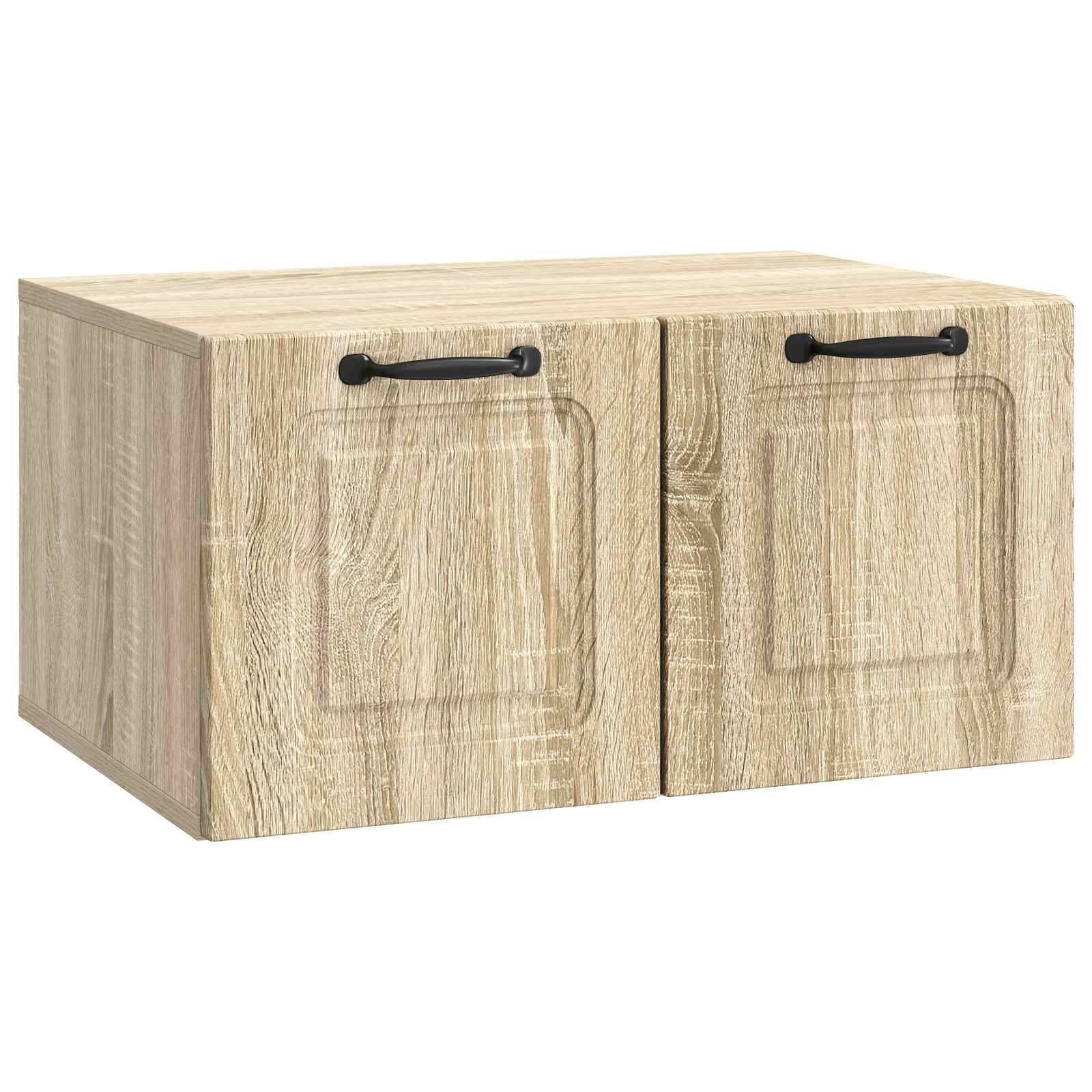 vidaXL Wandmontierter TV-Schrank Sonoma-Eiche 59,5 x 41 x 30 cm