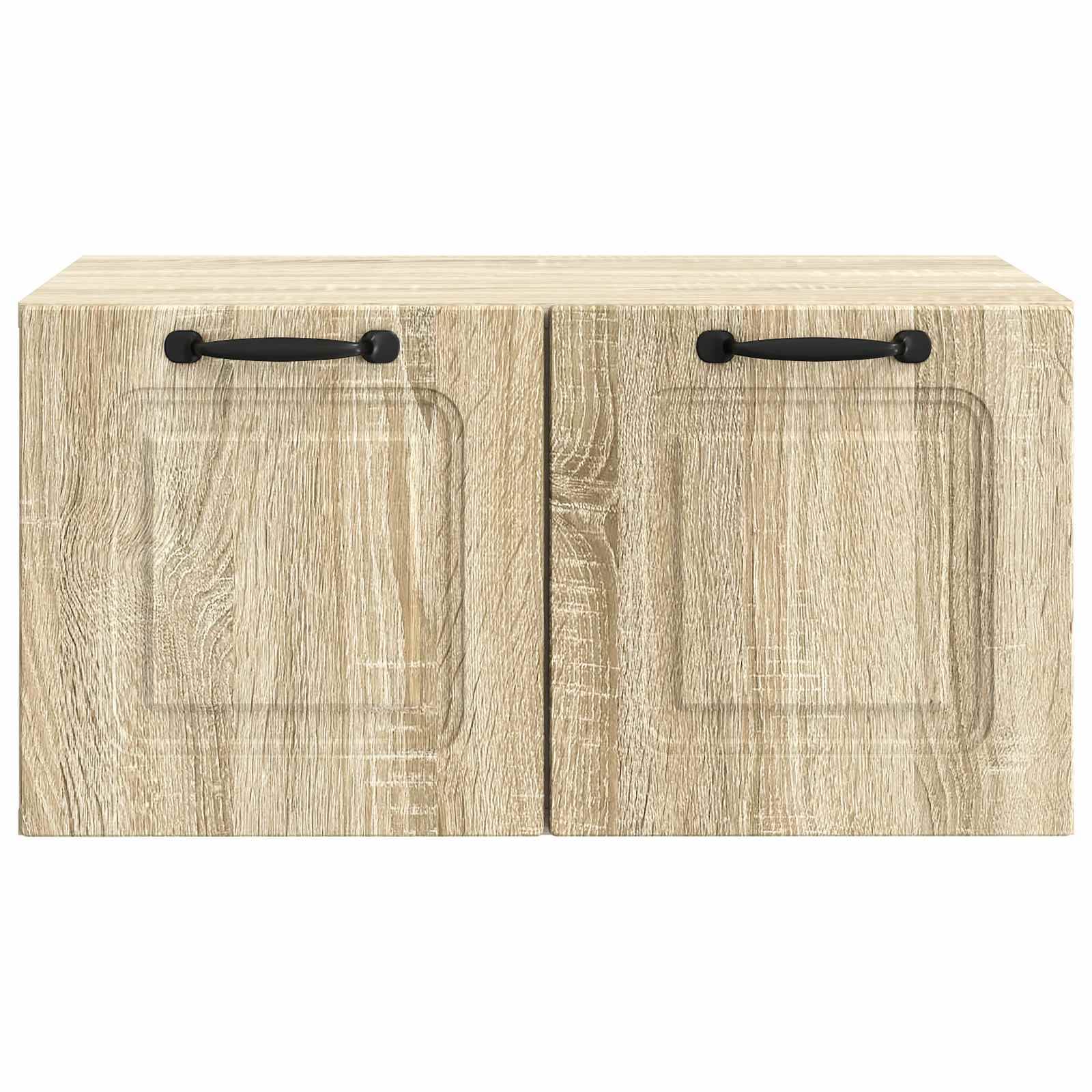 vidaXL Wandmontierter TV-Schrank Sonoma-Eiche 59,5 x 41 x 30 cm