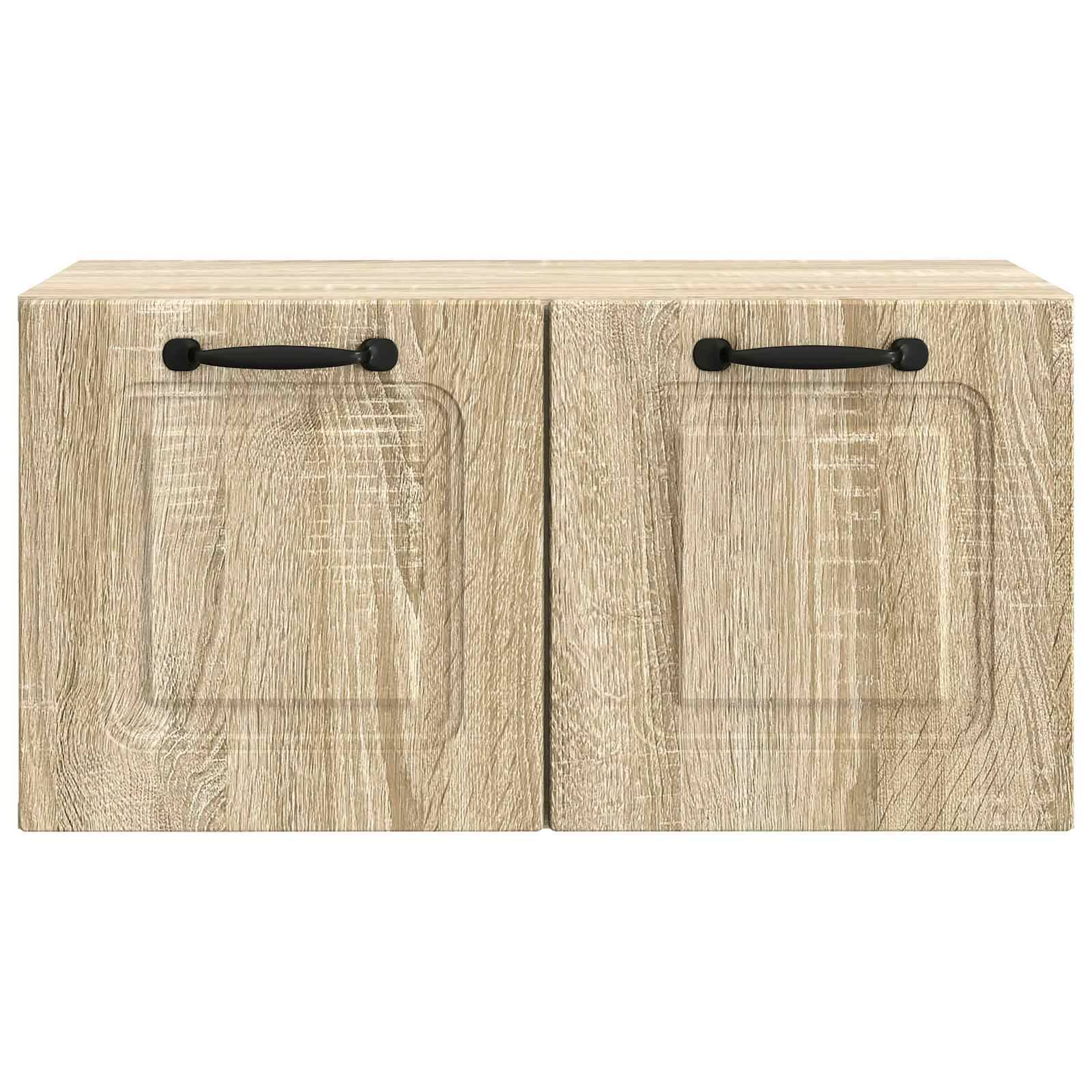 vidaXL Wandmontierter TV-Schrank Sonoma-Eiche 59,5 x 31 x 30 cm