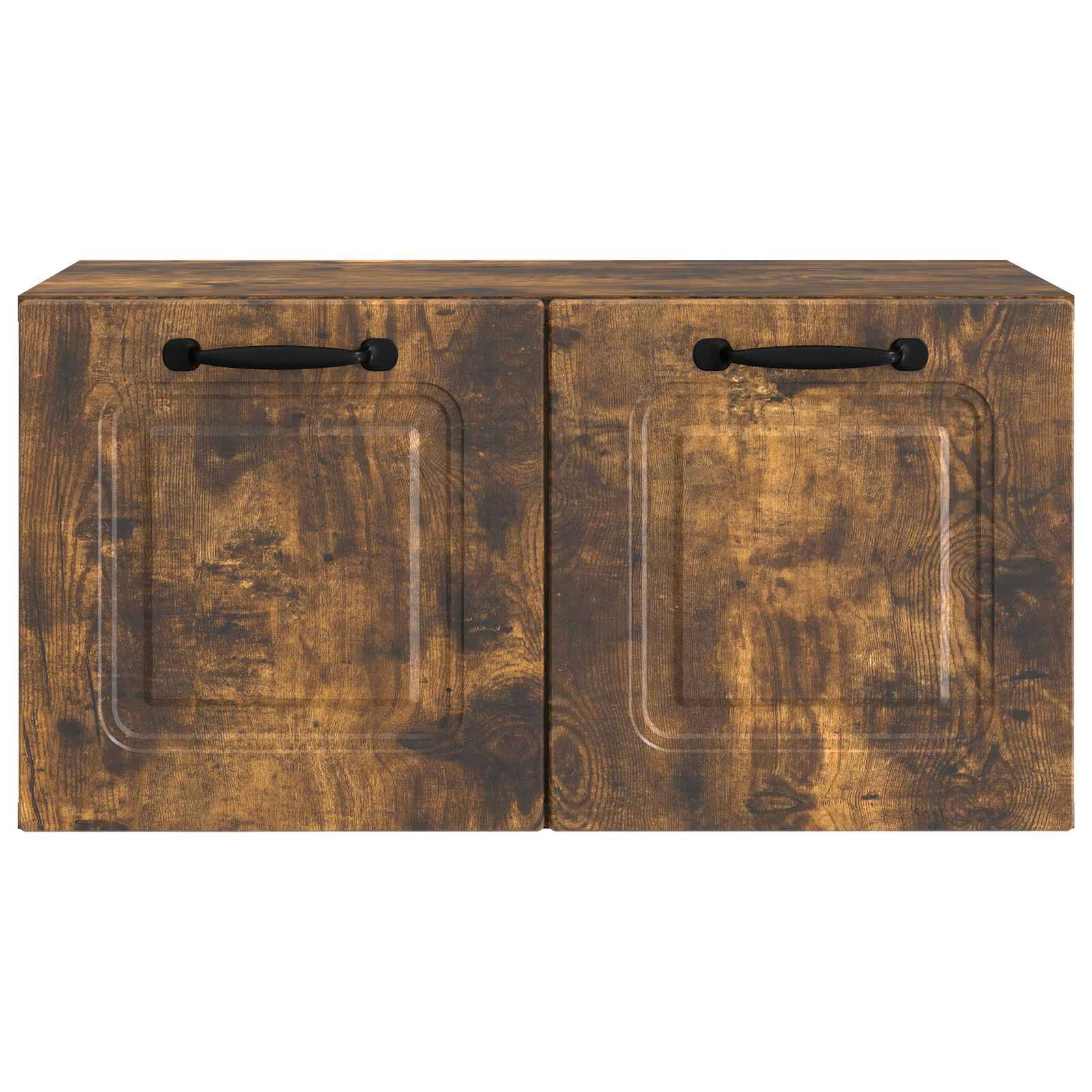 vidaXL Wandmontierter TV-Schrank Geräucherte Eiche 59,5 x 31 x 30 cm