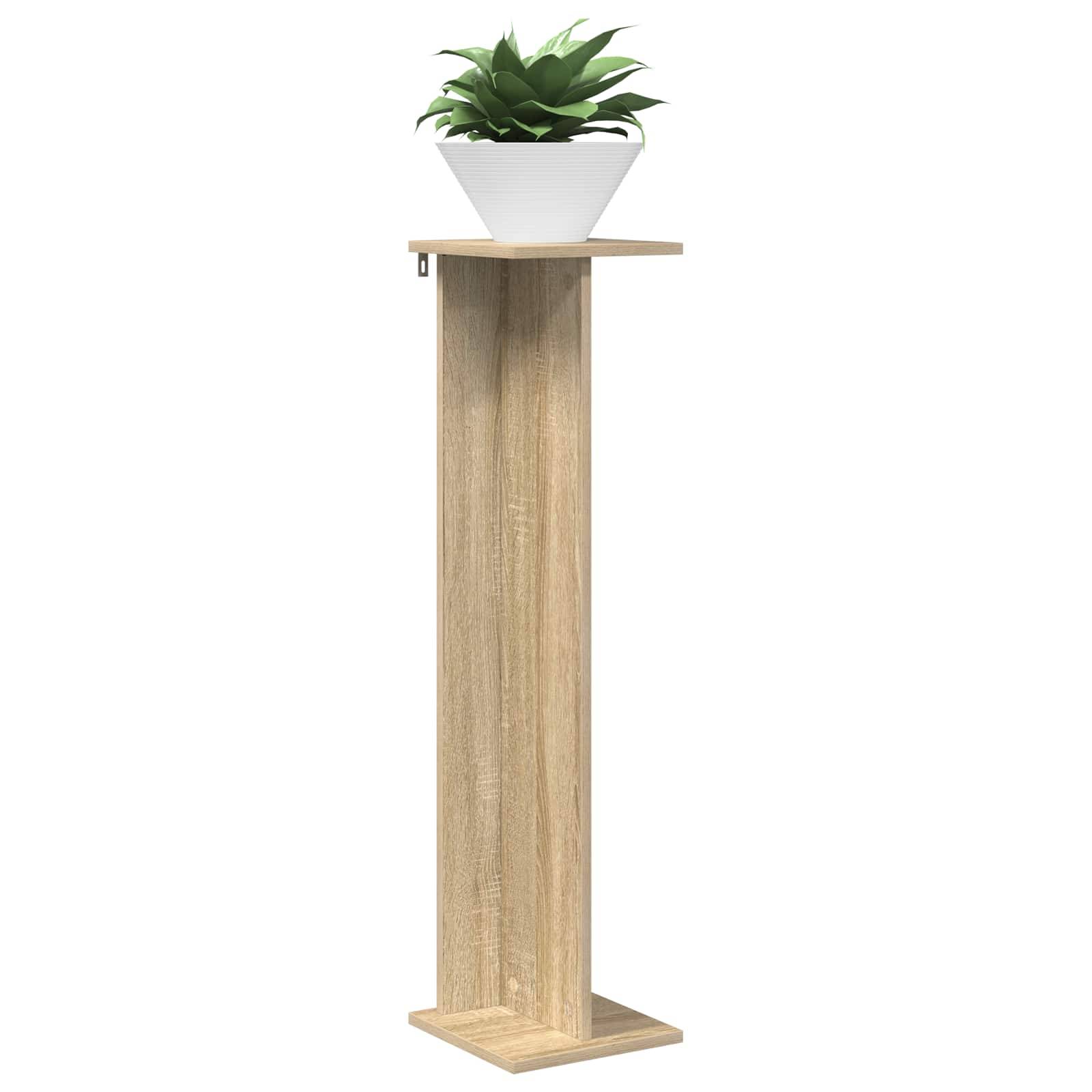 vidaXL Pflanzenständer Sonoma-Eiche 25 x 25,5 x 100,5 cm Holzwerkstoff