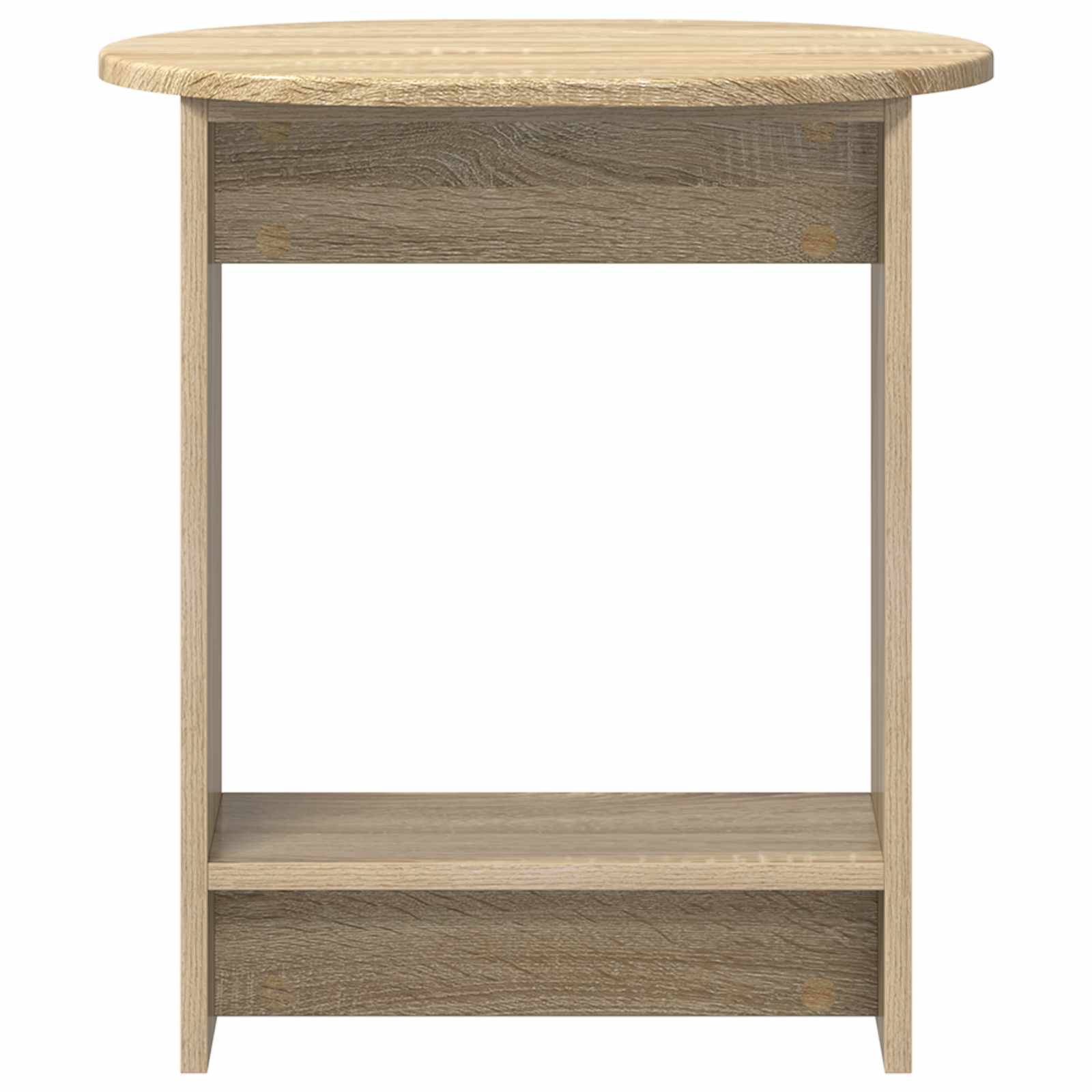 vidaXL Beistelltisch Sonoma-Eiche 50 x 39,5 x 55 cm Holzwerkstoff