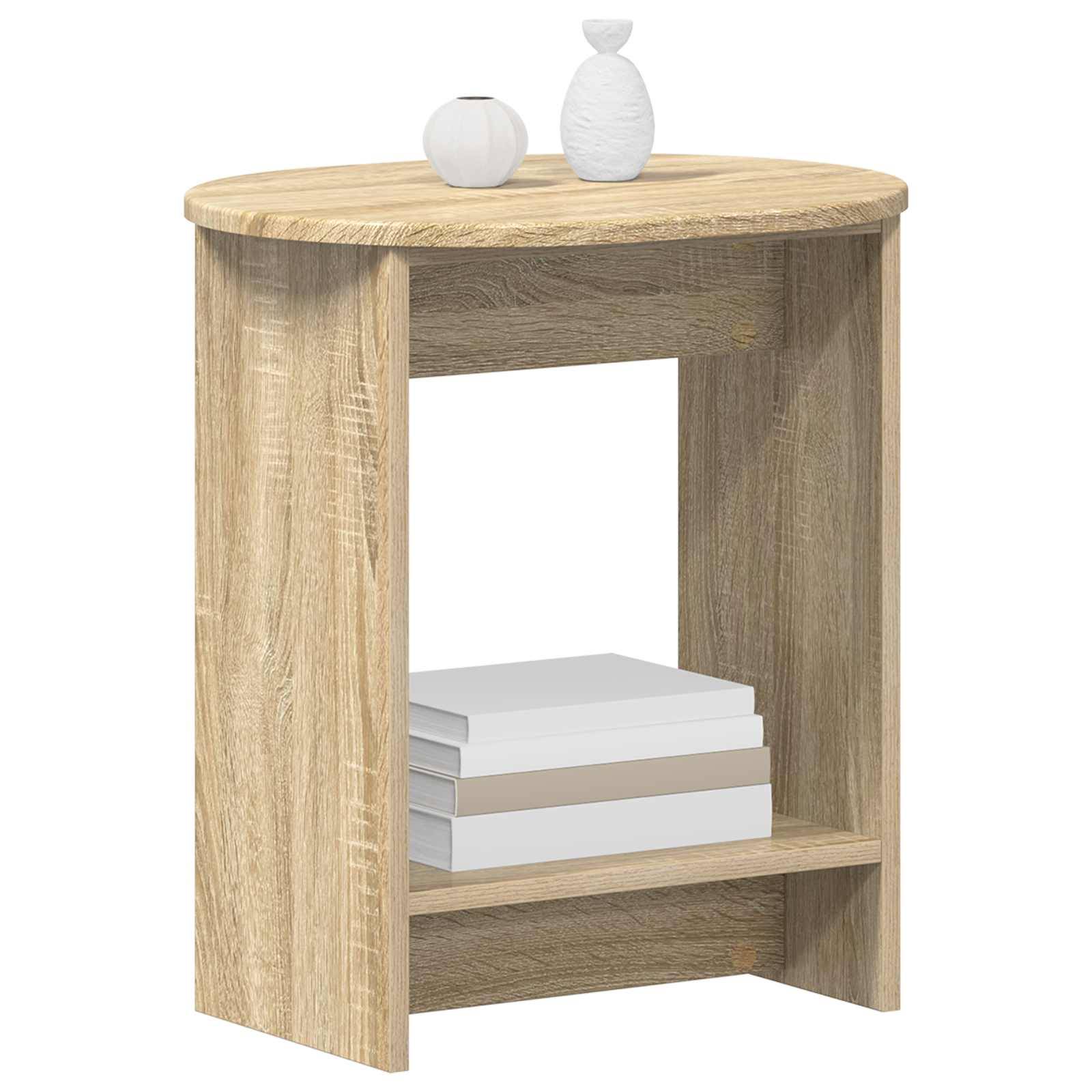 vidaXL Beistelltisch Sonoma-Eiche 50 x 39,5 x 55 cm Holzwerkstoff