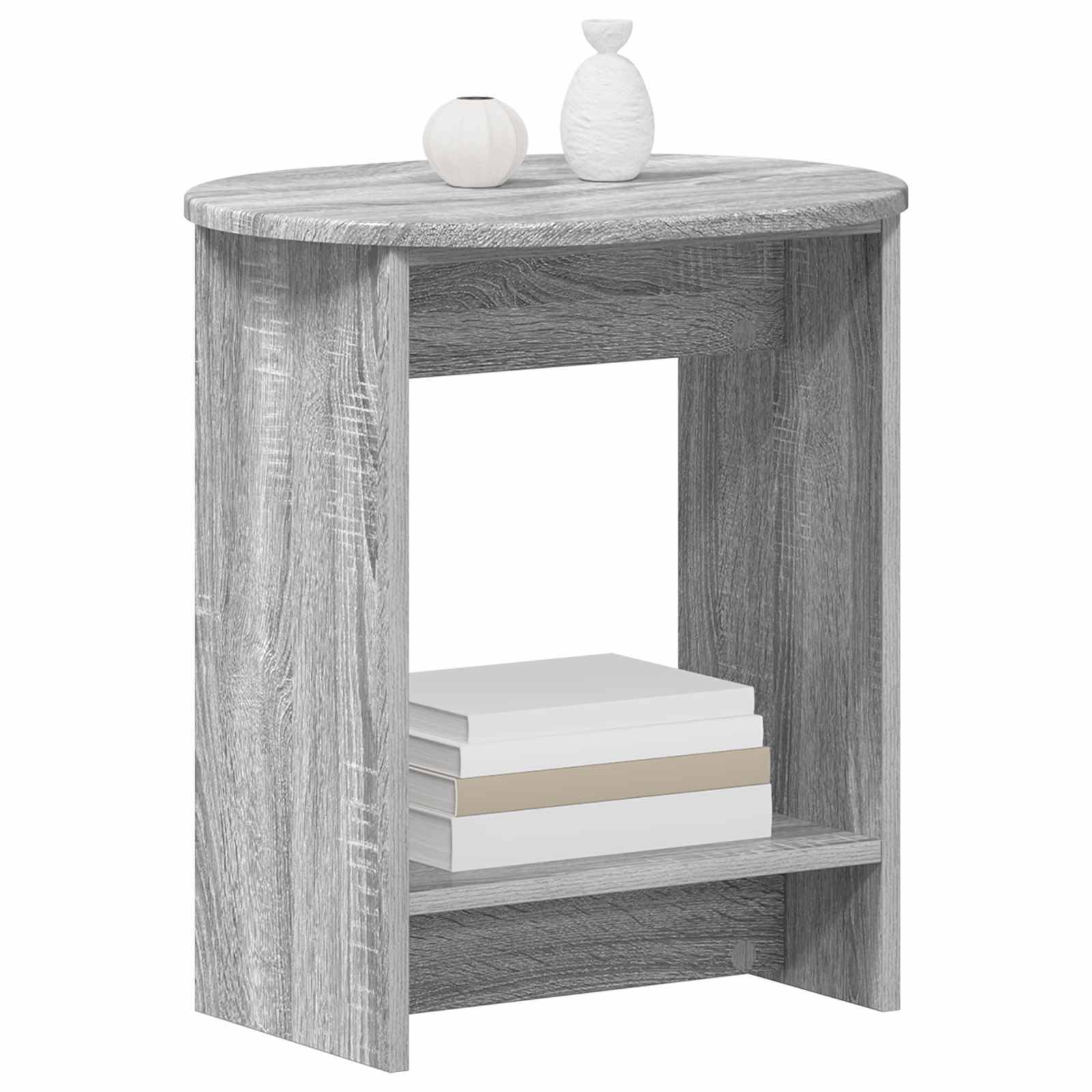 vidaXL Beistelltisch Graues Sonoma 50 x 39,5 x 55 cm Holzwerkstoff