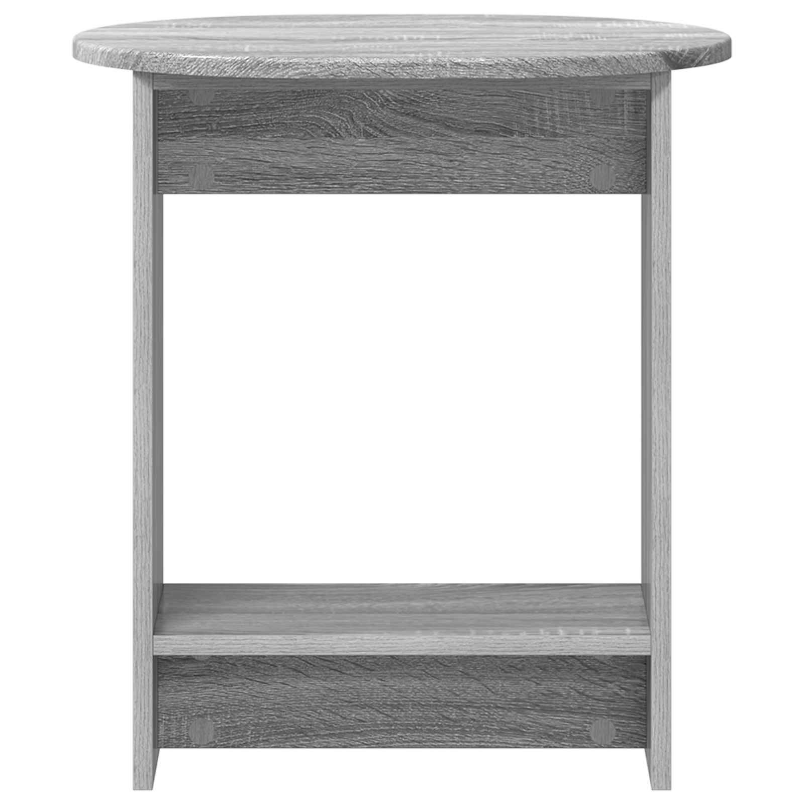 vidaXL Beistelltisch Graues Sonoma 50 x 39,5 x 55 cm Holzwerkstoff