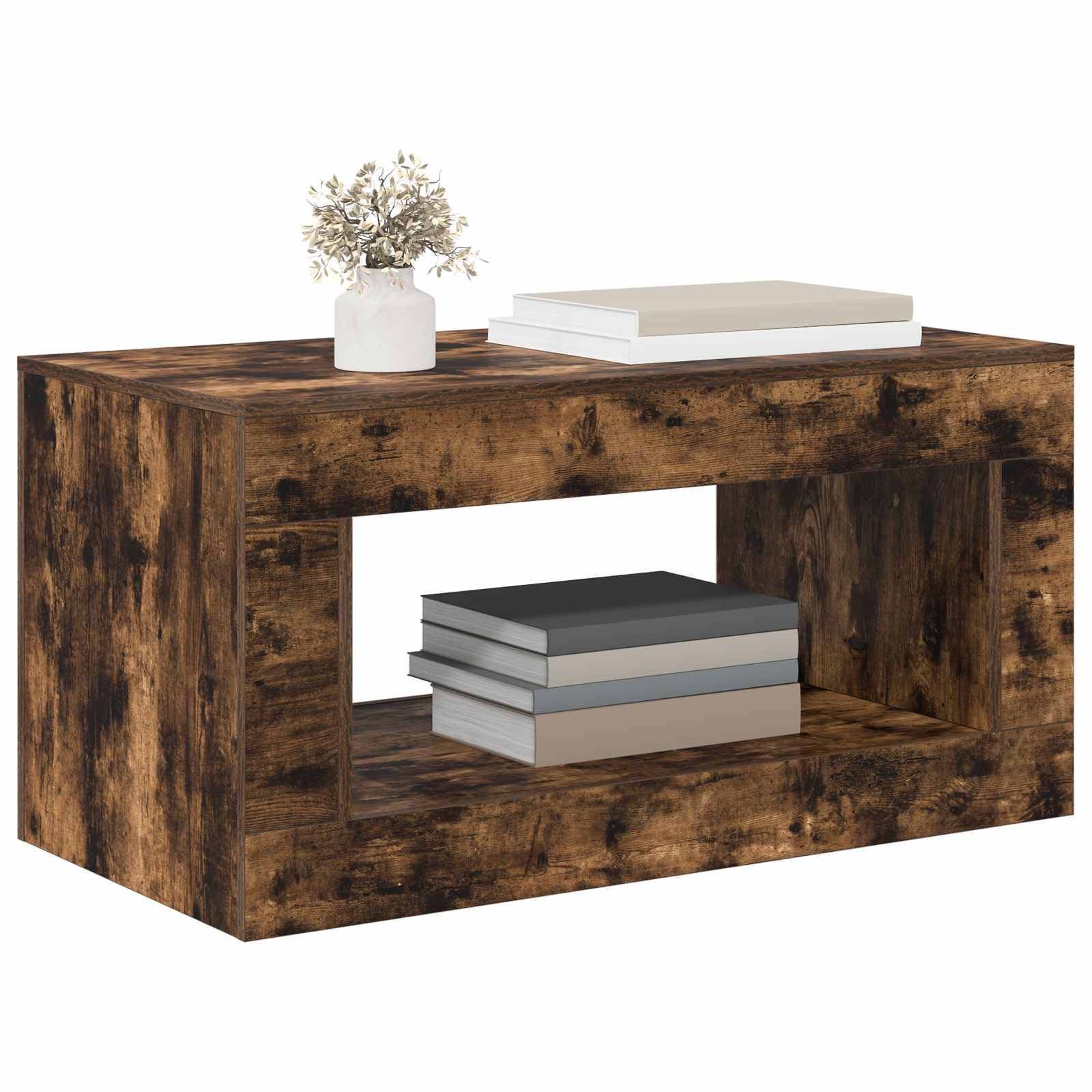 vidaXL Geräucherte Eiche