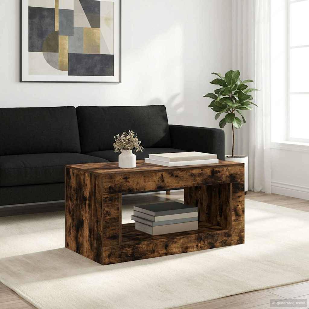 vidaXL Geräucherte Eiche