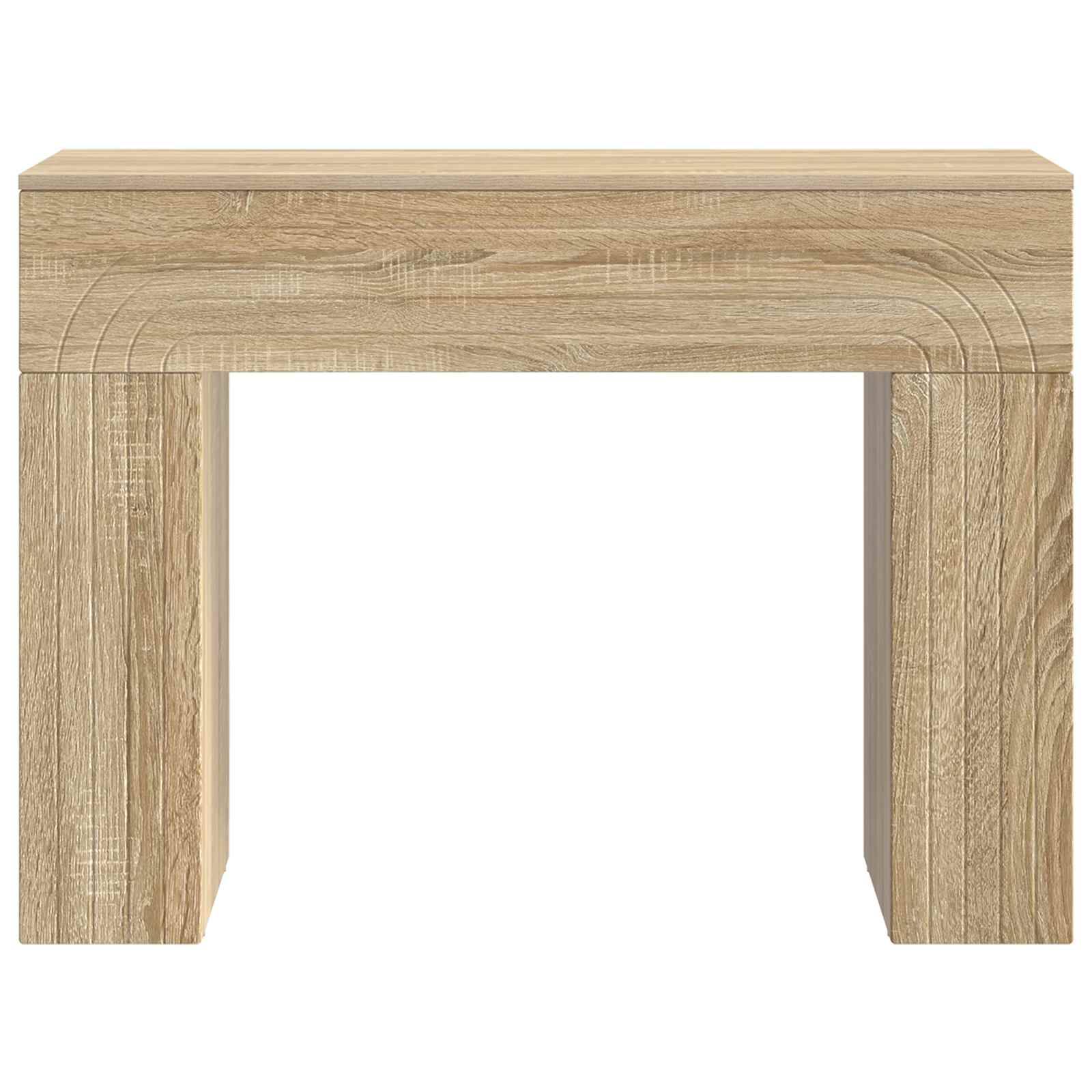 vidaXL Couchtisch Sonoma-Eiche 102 x 35 x 75 cm Holzwerkstoff