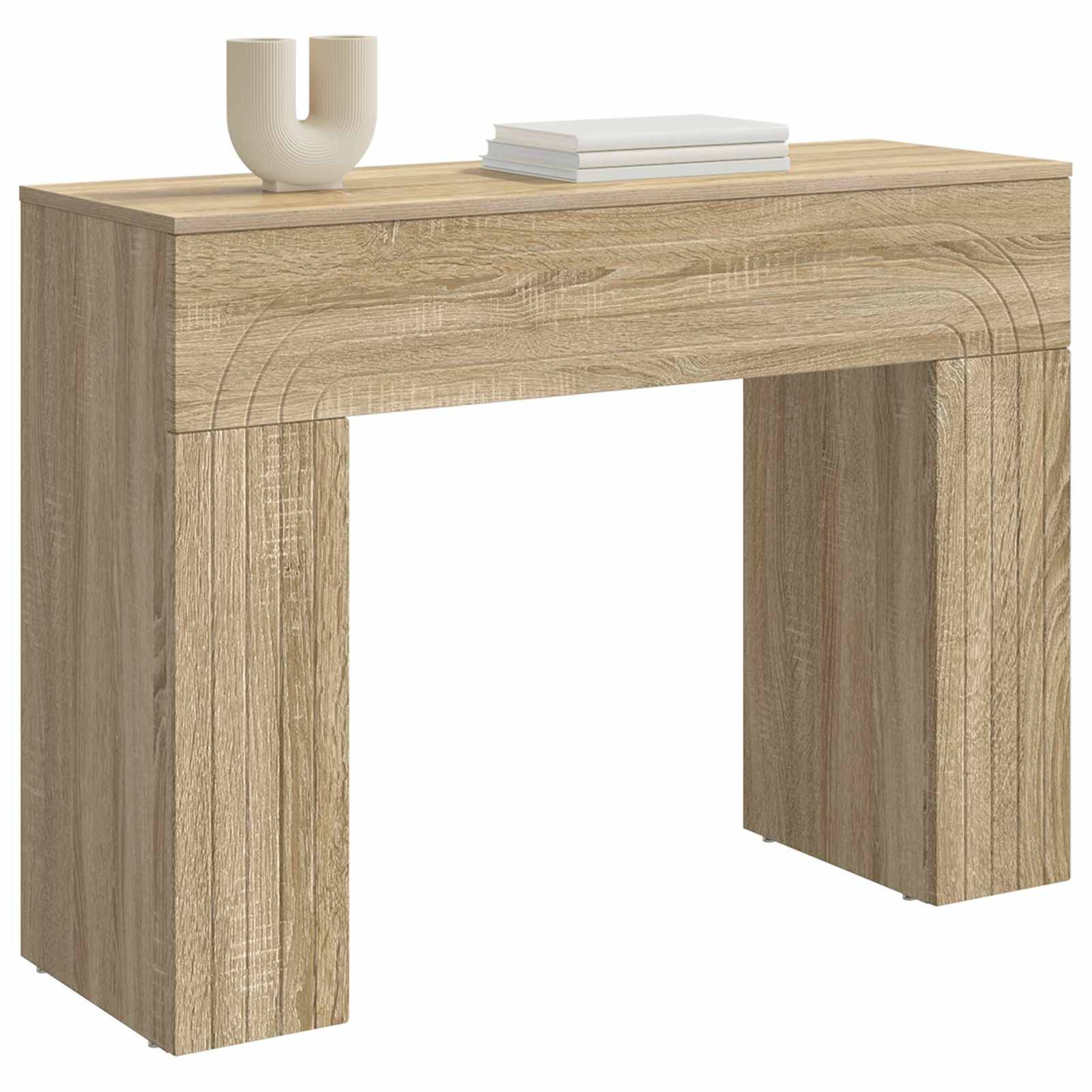 vidaXL Couchtisch Sonoma-Eiche 102 x 35 x 75 cm Holzwerkstoff