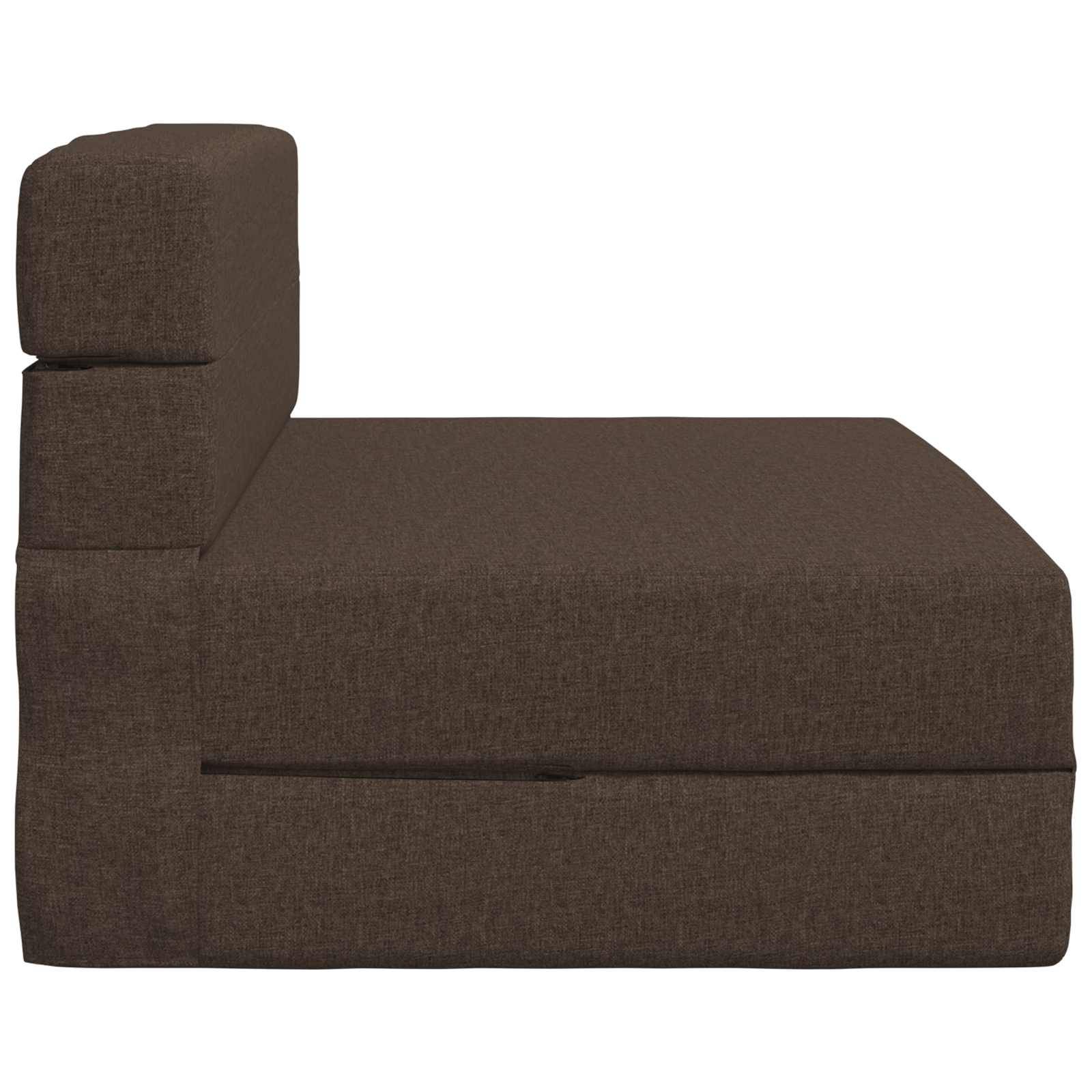 vidaXL Klappsofa Bett Taupe 70 x 72 x 60 cm Stoff