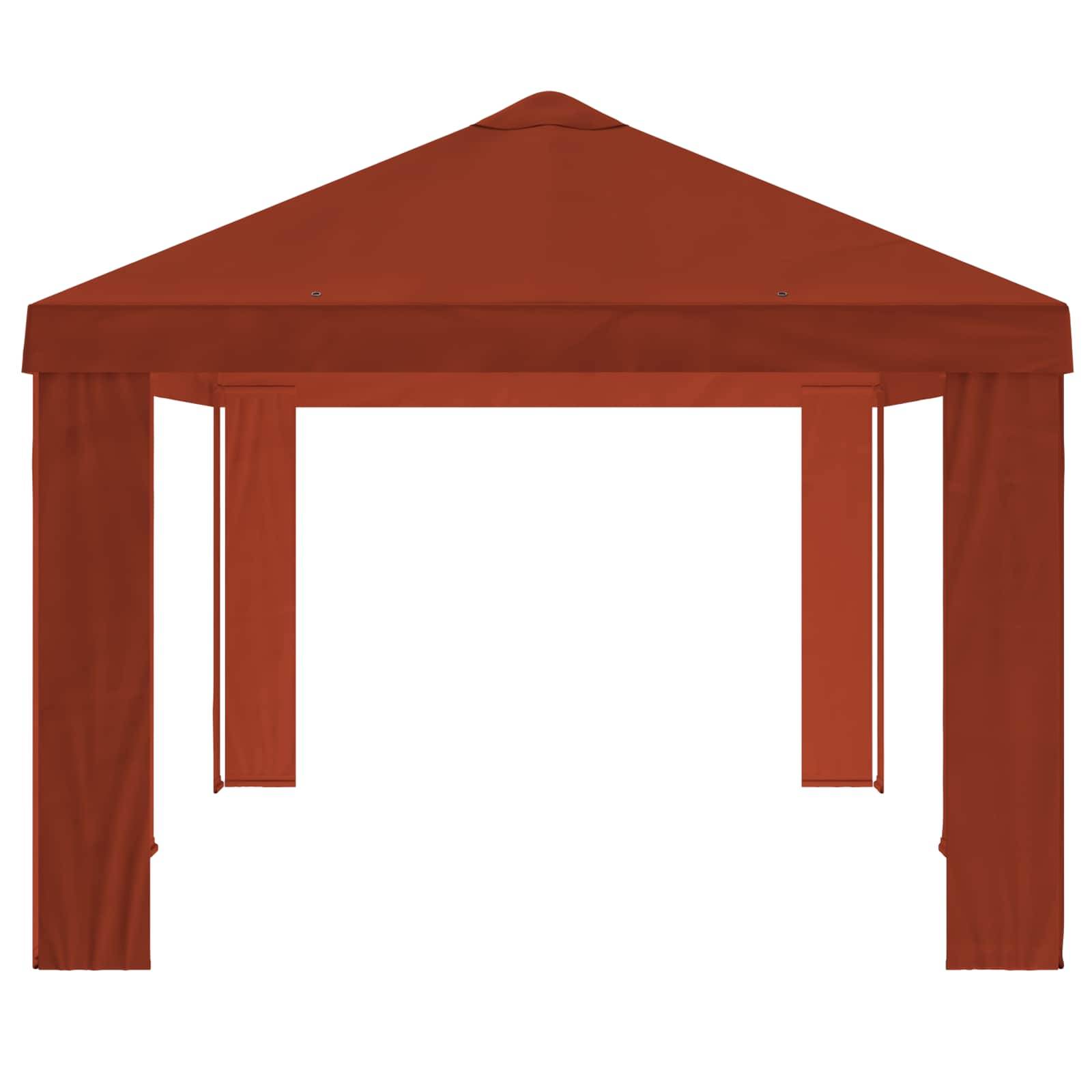 vidaXL Gazebo Abdeckung 6 x 3 m Terrakotta Polyester 190