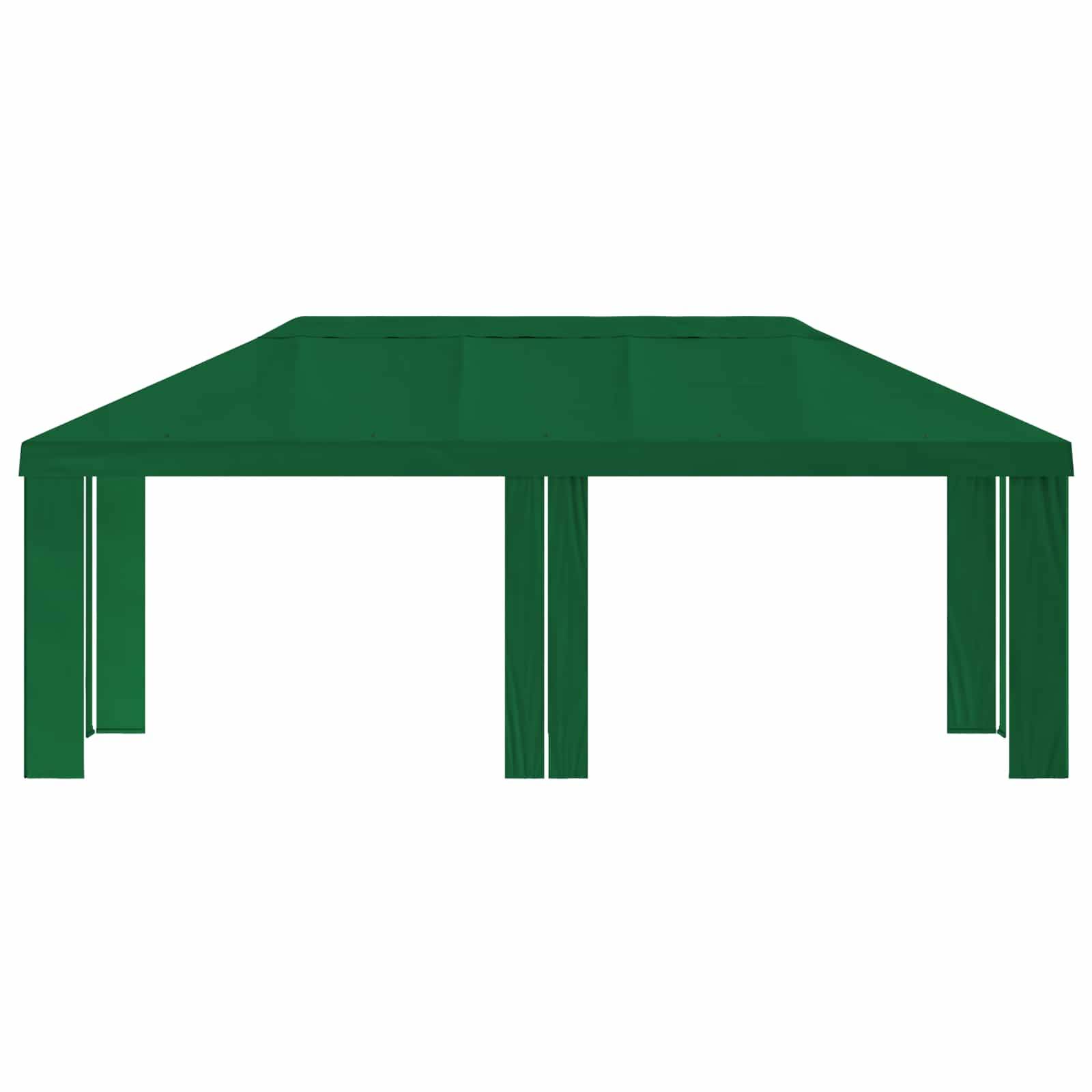vidaXL Gazebo Abdeckung 6 x 3 m Grün Polyester 190