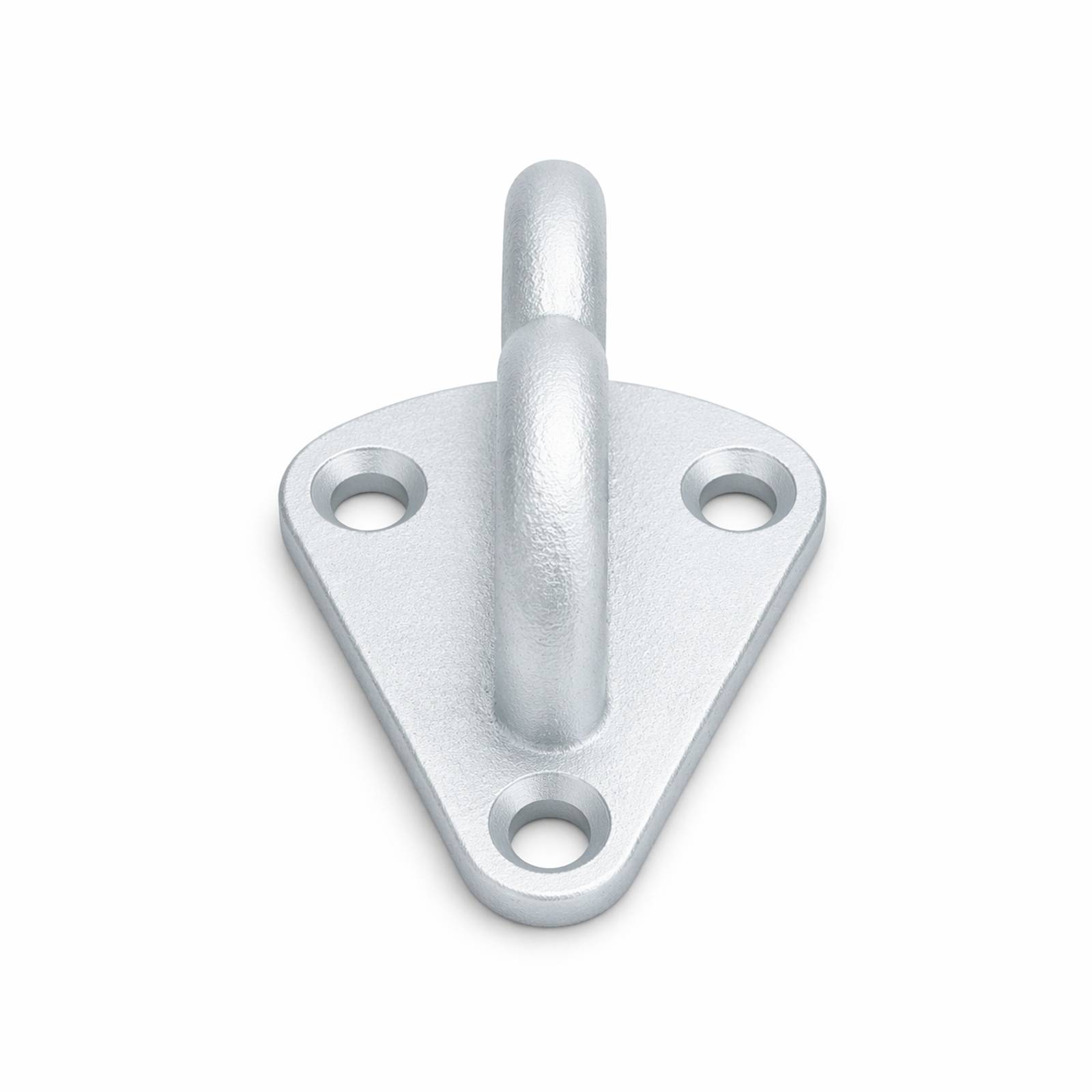 20x Planenhaken Anhänger Metall Zurrhaken mit Öse 70x45 mm Spannhaken verzinkt