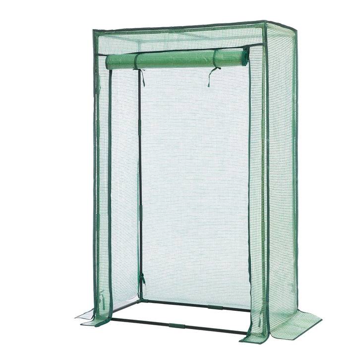 FLOORDIREKT Gewächshaus Botanika - Robust & Witterungsbeständig - In 3 Größen erhätlich - 50 x 100 x 150 cm