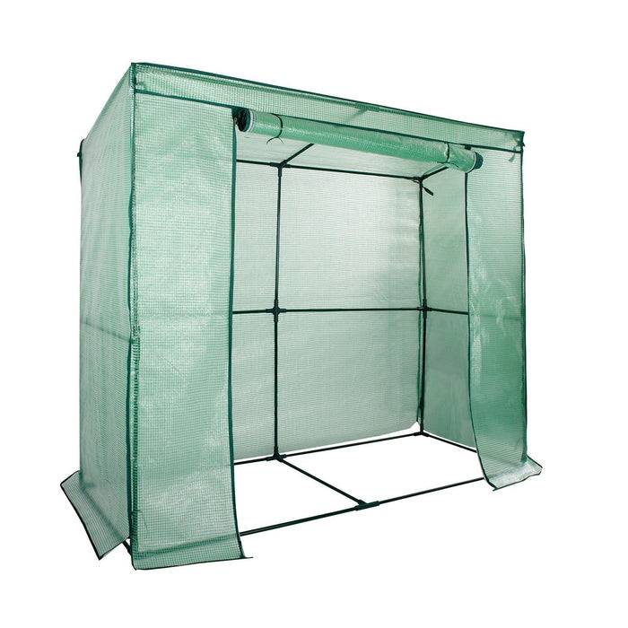 FLOORDIREKT Gewächshaus Botanika - Robust & Witterungsbeständig - In 3 Größen erhältlich - 78 x 200 x 170 cm