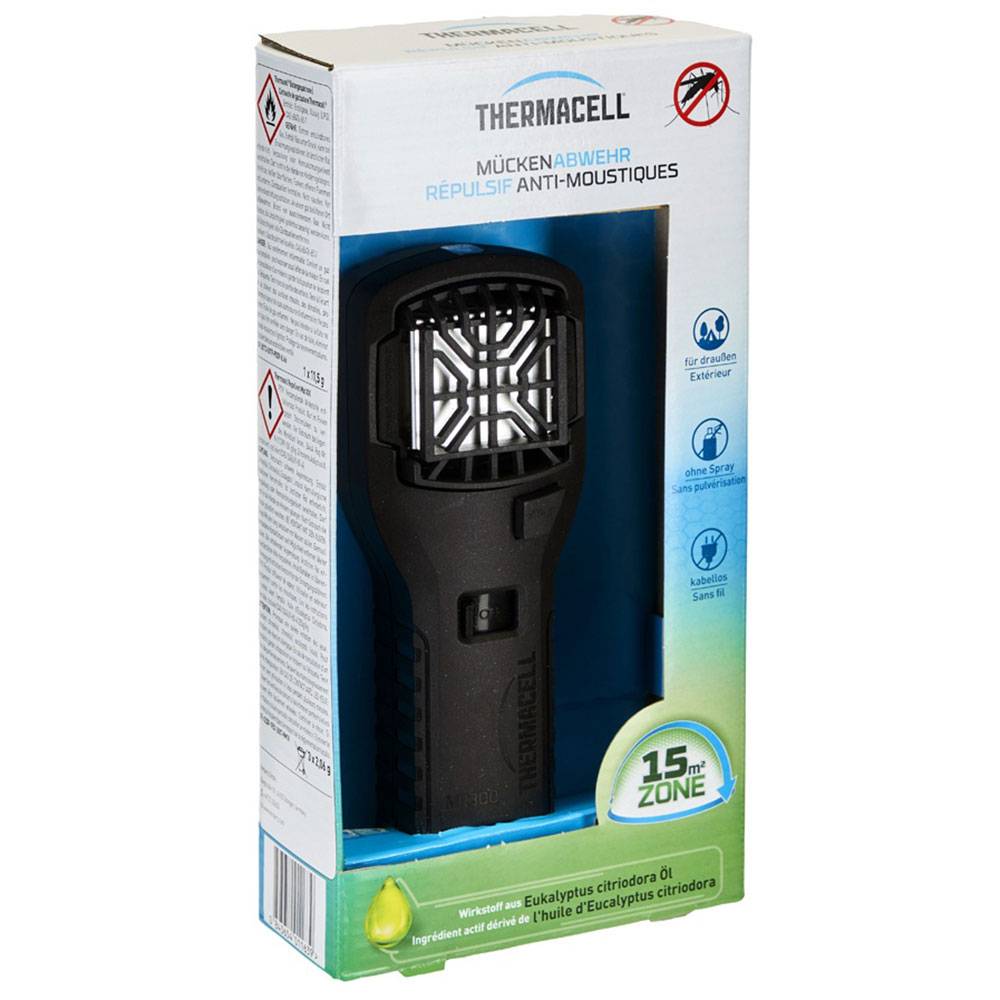 Thermacell MR-300LI Mückenabwehrgerät PT-19 - Schwarz
