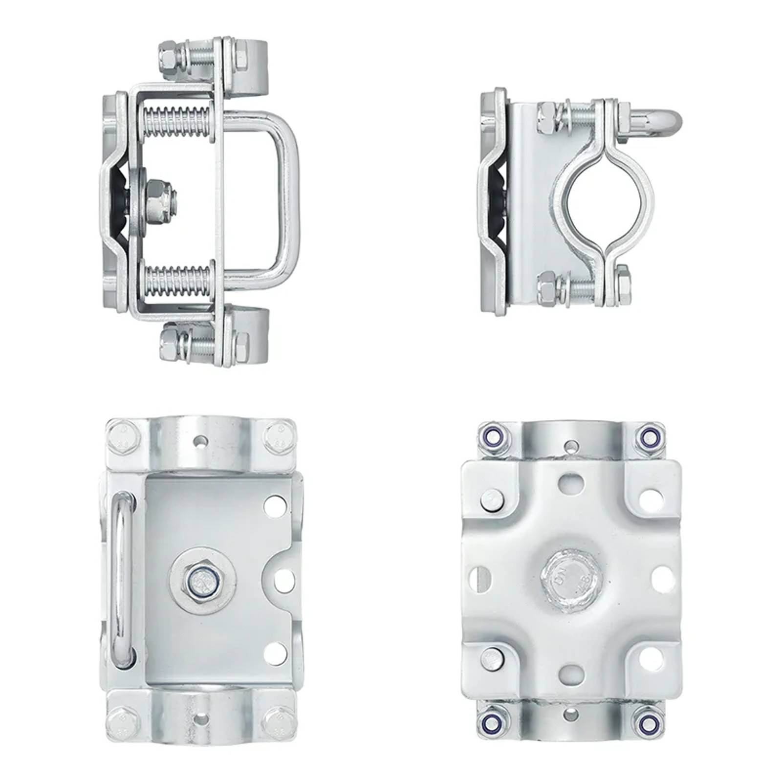 Stützrad Halterung 300kg kompatibel AL-KO Klemmhalter Abstellstützen 48mm Rohr