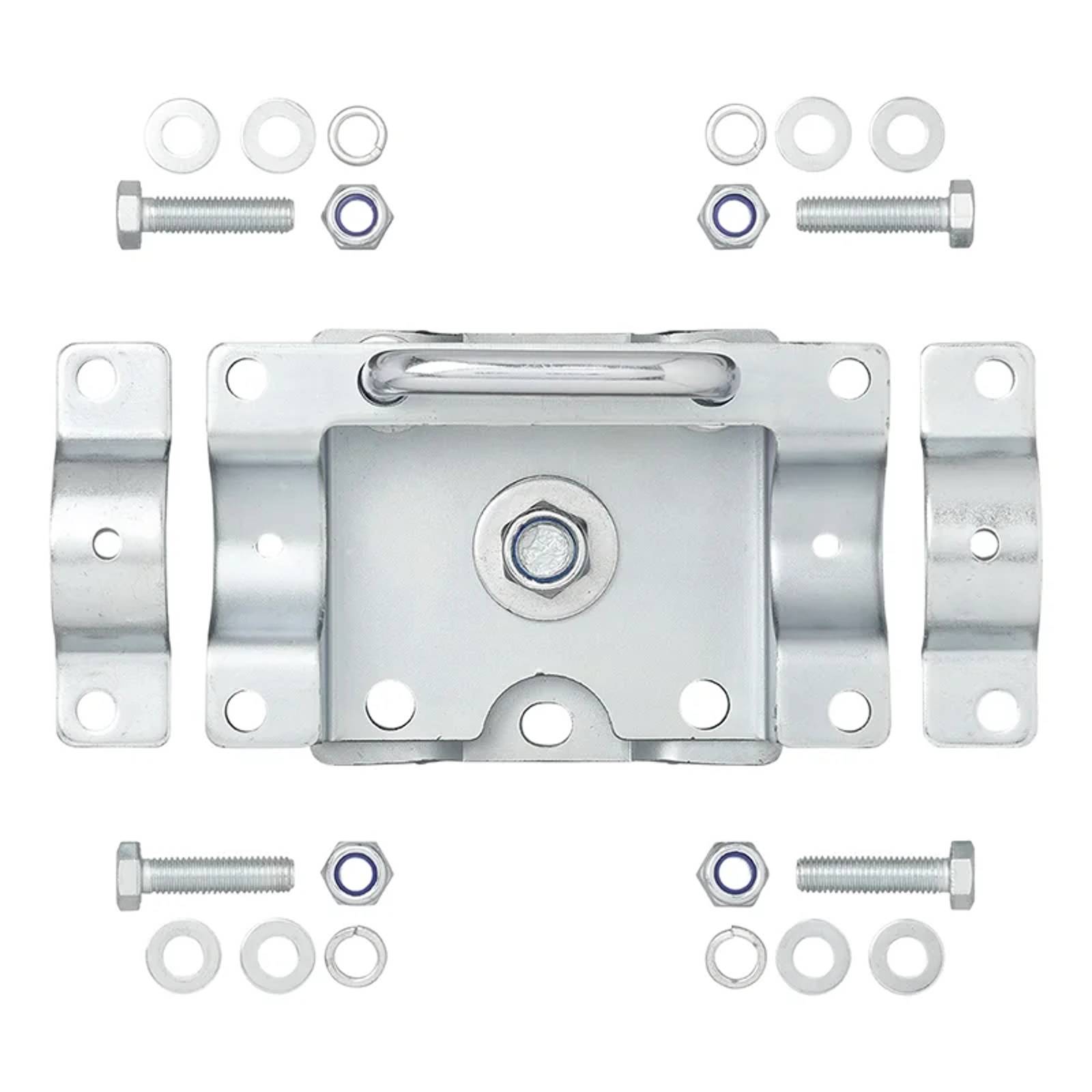 Stützrad Halterung 300kg kompatibel AL-KO Klemmhalter Abstellstützen 48mm Rohr
