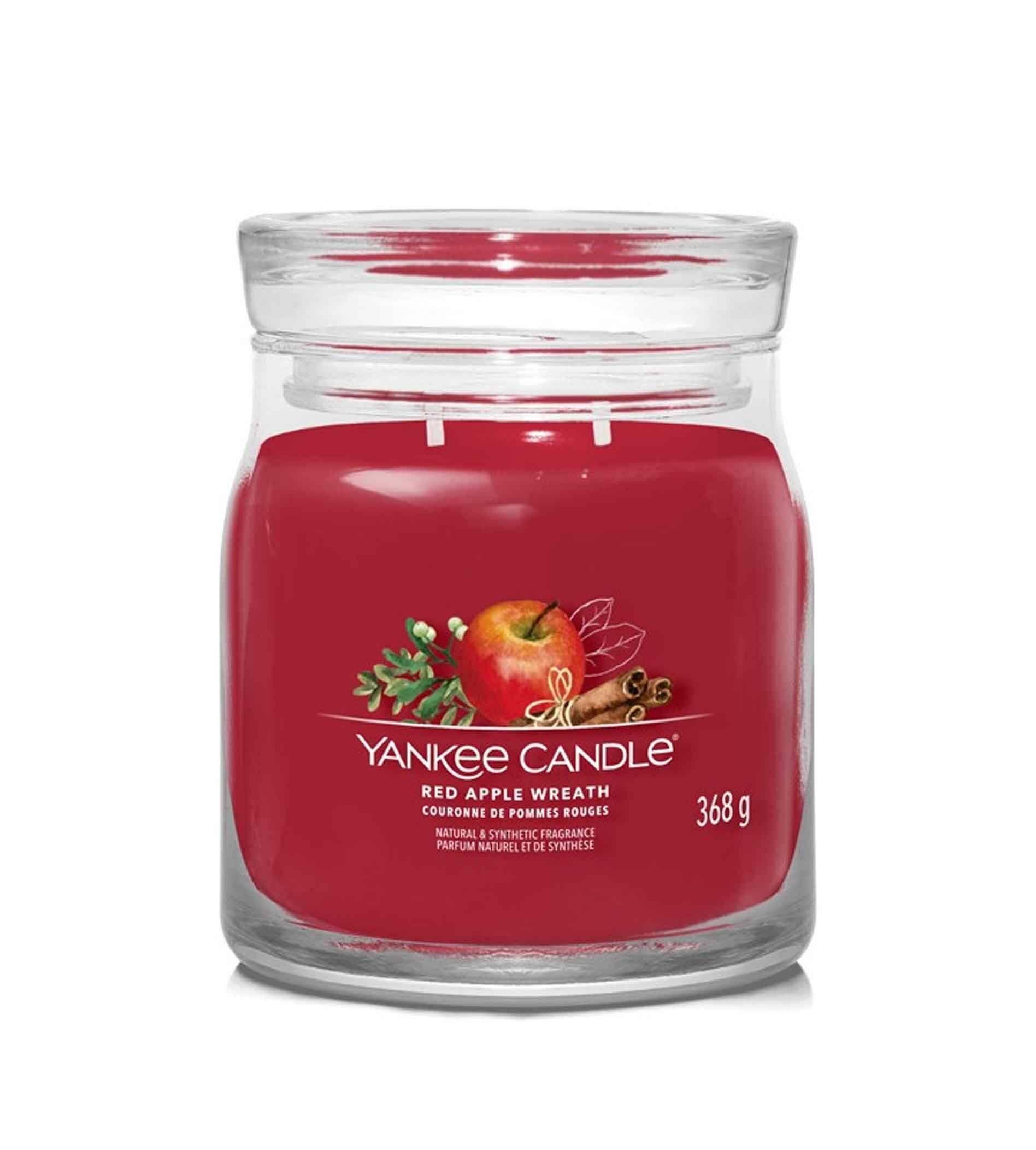 Yankee Candle Red Apple Wreath Signatur Kerze Medium 368 g