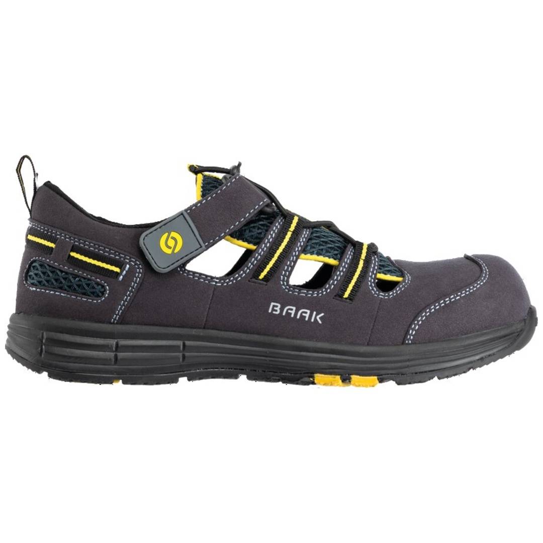 Baak Sicherheitssandale Rene2 72112 S1P ESD SRC DGUV Gr.36 blau/gelb
