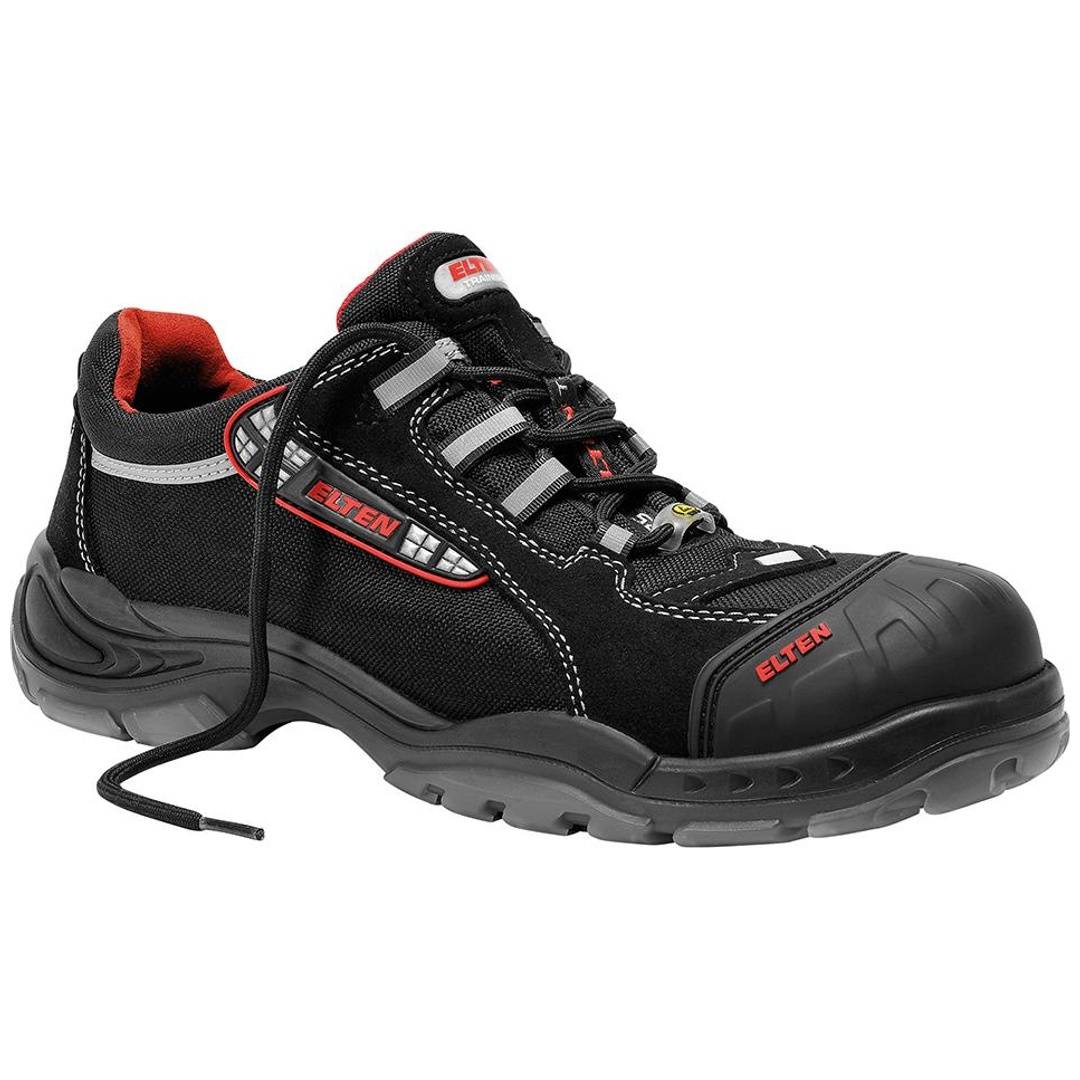 Elten ELTEN Sicherheitshalbschuh SENEX Pro ESD S3S Gr. 40 schwarz/rot