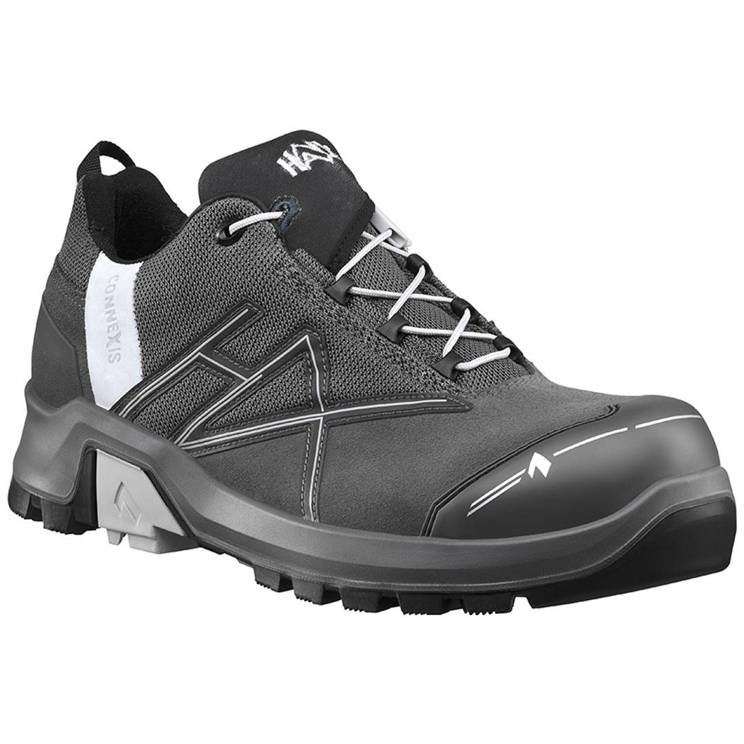 HAIX Sicherheitshalbschuh Connexis Safety+ GTX low 631003 S3 ESD SRC DGUV Gr. 40 grau/silber