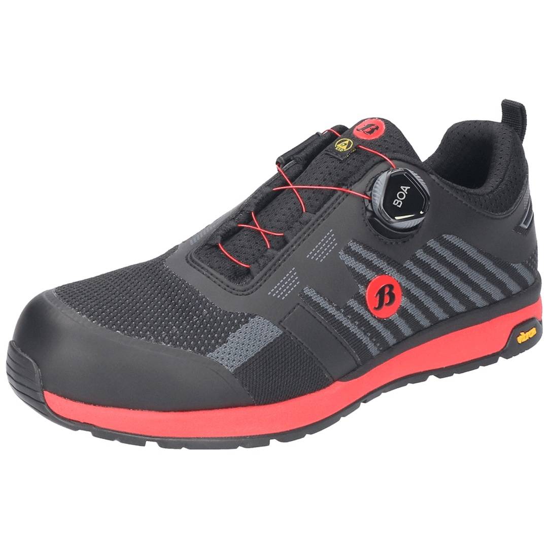 Bata Industrials Bata Sicherheitshalbschuh Radiance Vibe S3 ESD Gr. 35 schwarz-rot