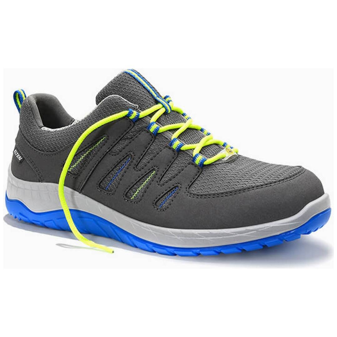 Elten ELTEN Sicherheitshalbschuh MADDOX 729551 Low ESD S1PS Gr. 48 grau/blau