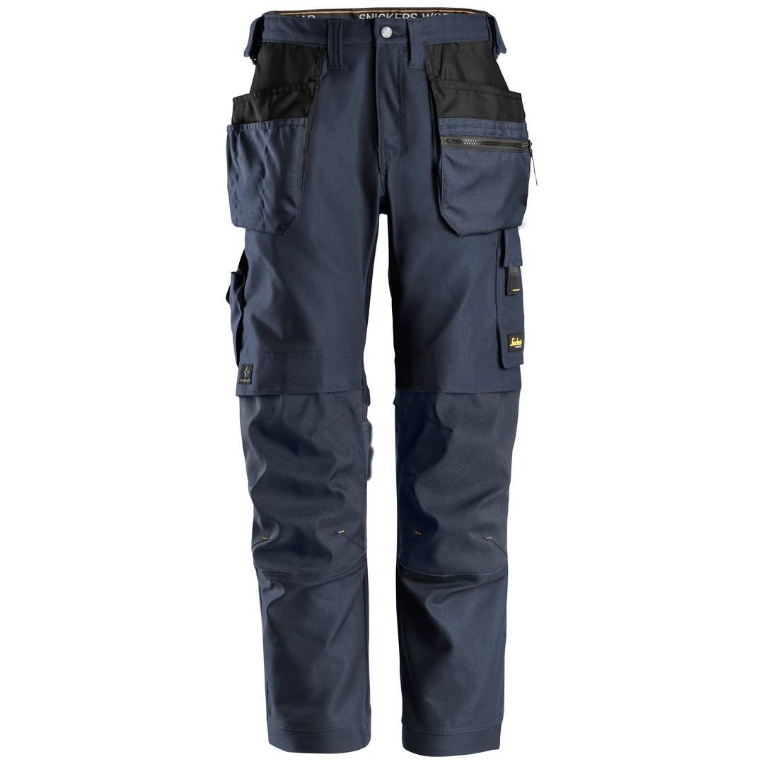 Snickers Workwear AllroundWork Canvas+ Stretch Arbeitshose mit Holstert. 6224 Gr. 54 navy