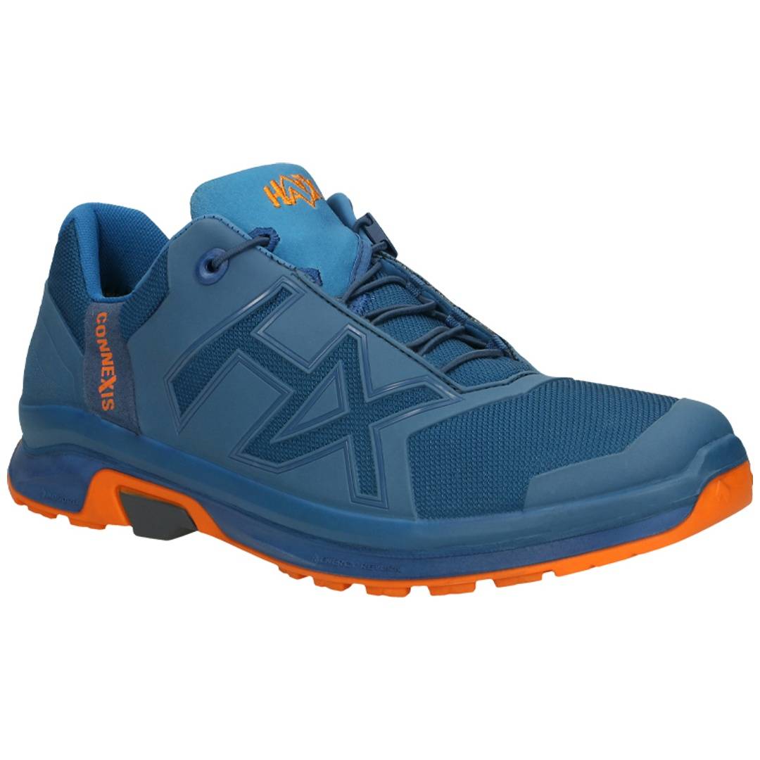 HAIX Sicherheitshalbschuh CONNEXIS Go 2.0 GTX low 36002 Gr. 45 blau/orange