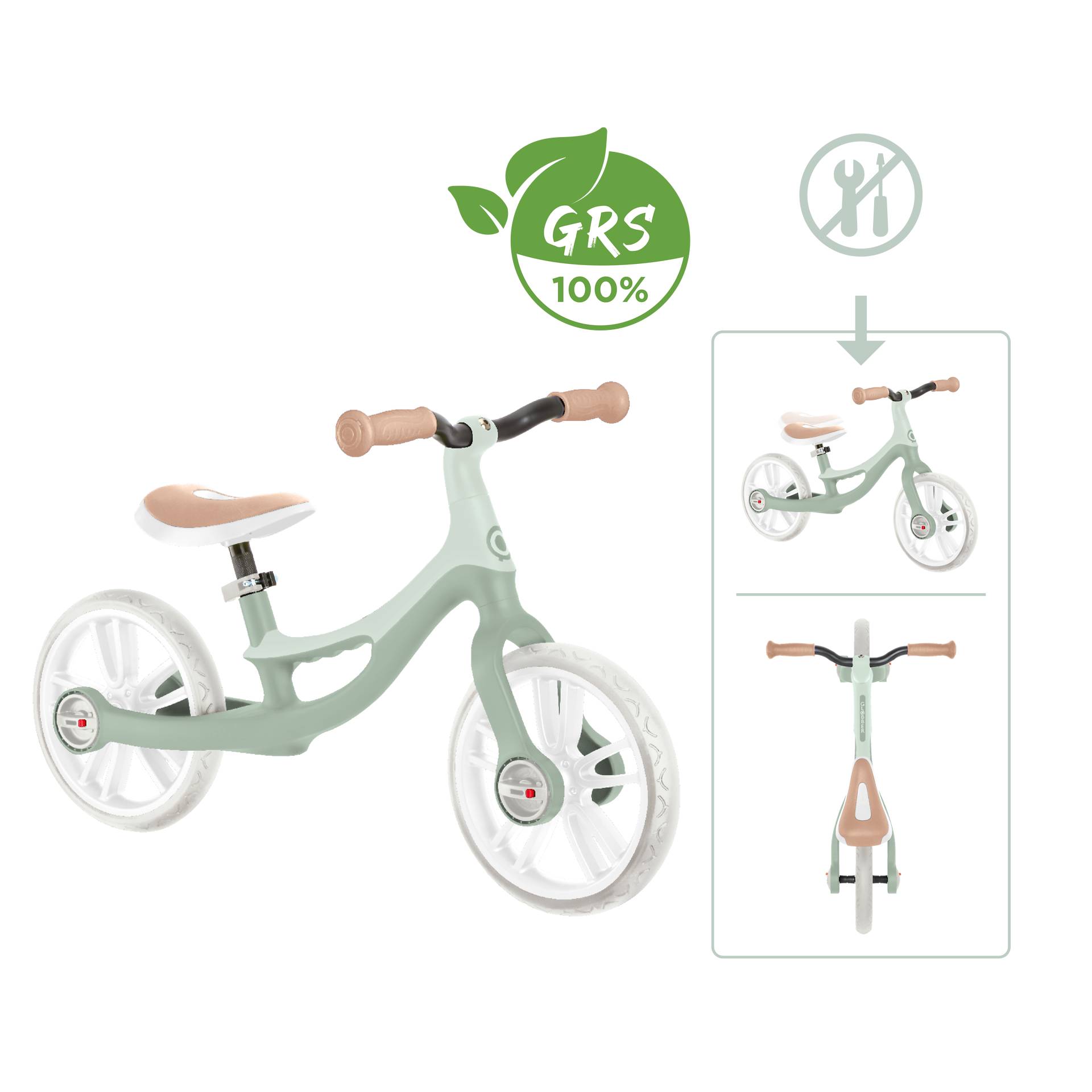 GLOBBER GO BIKE ELITE salbei grün