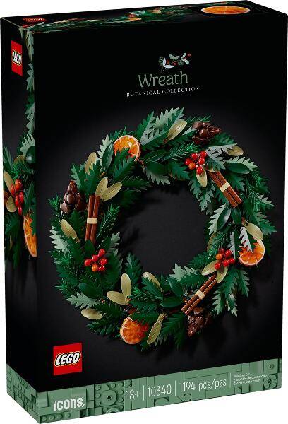 Lego ® Icons 10340 Weihnachtskranz 10340