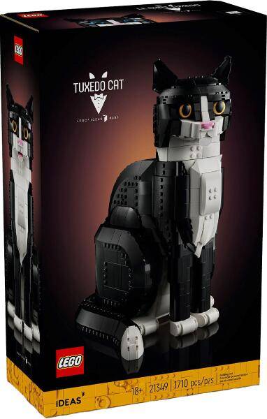 Lego ® Ideas 21349 Schwarz-weiße Katze 21349
