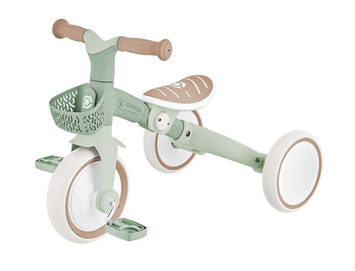 GLOBBER LEARNING TRIKE 3in1 PLUS ECO salbei grün