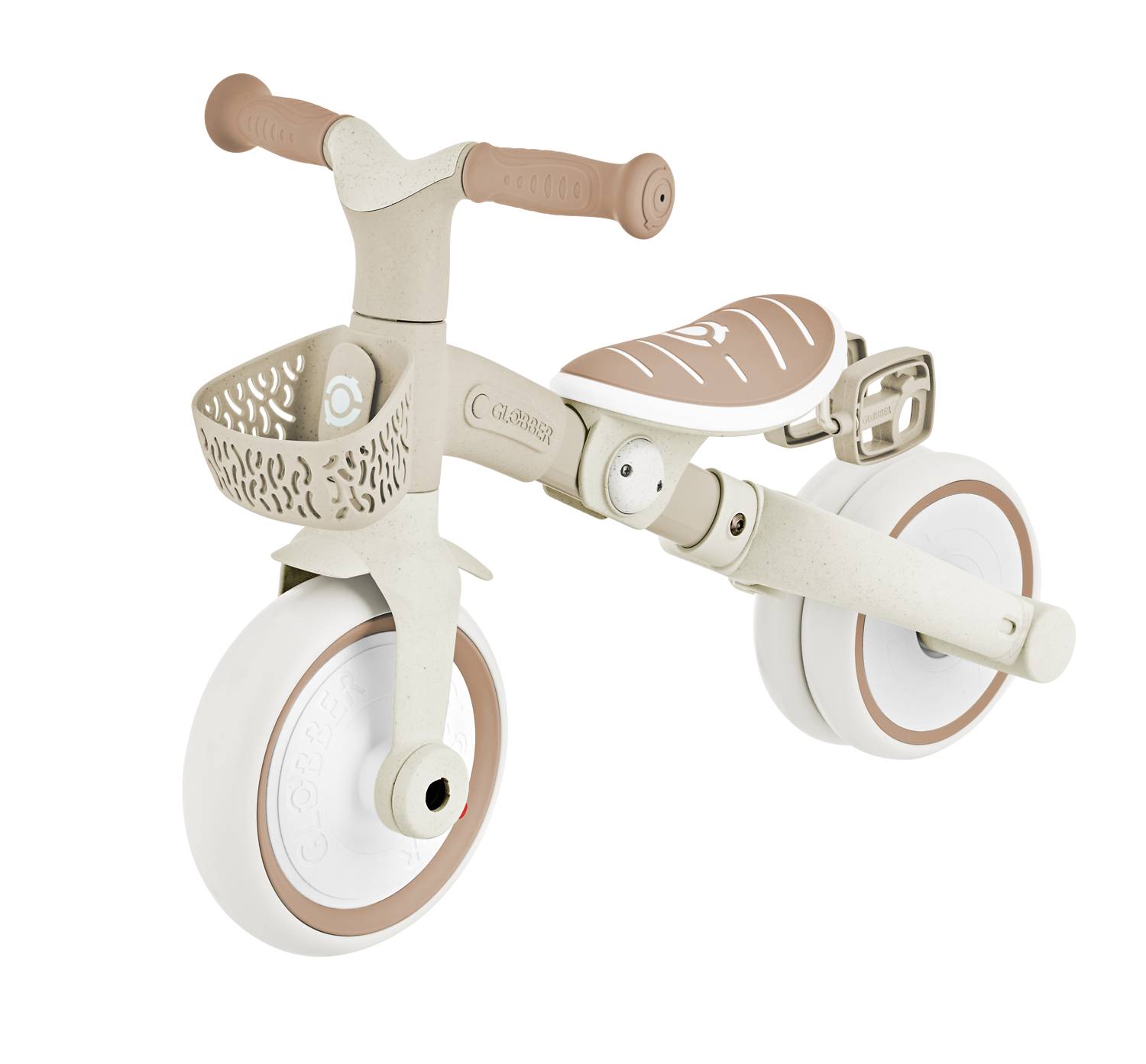 GLOBBER LEARNING TRIKE 3in1 PLUS ECO taupe