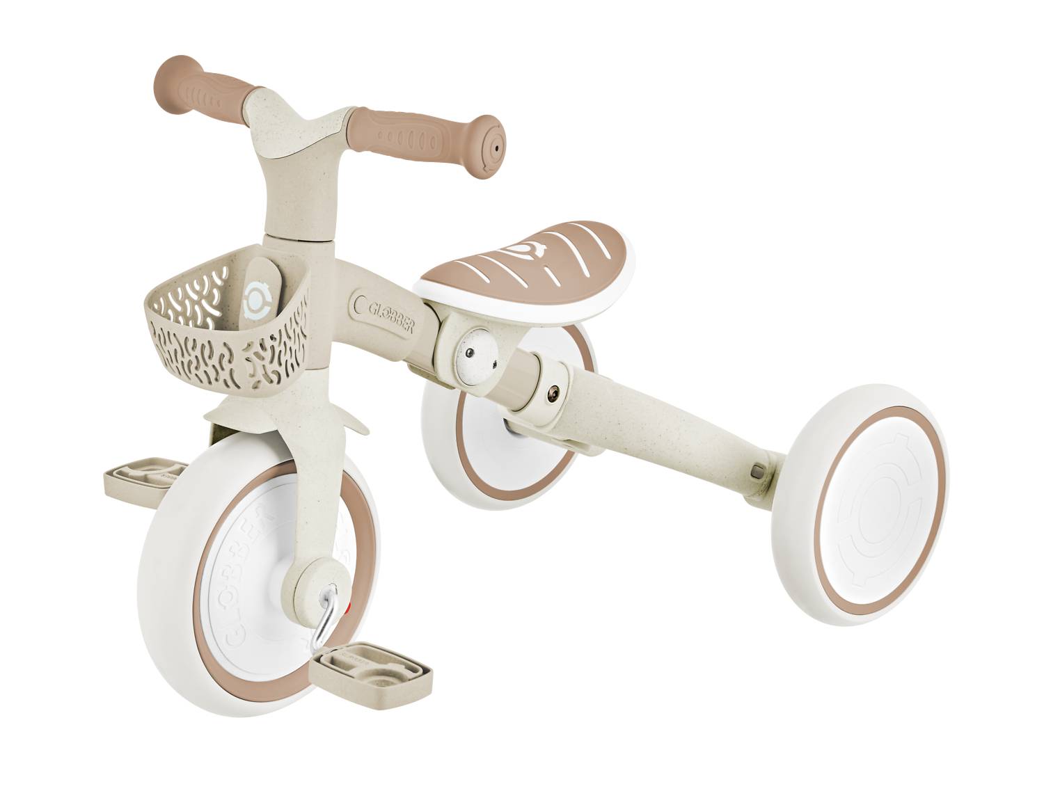 GLOBBER LEARNING TRIKE 3in1 PLUS ECO taupe