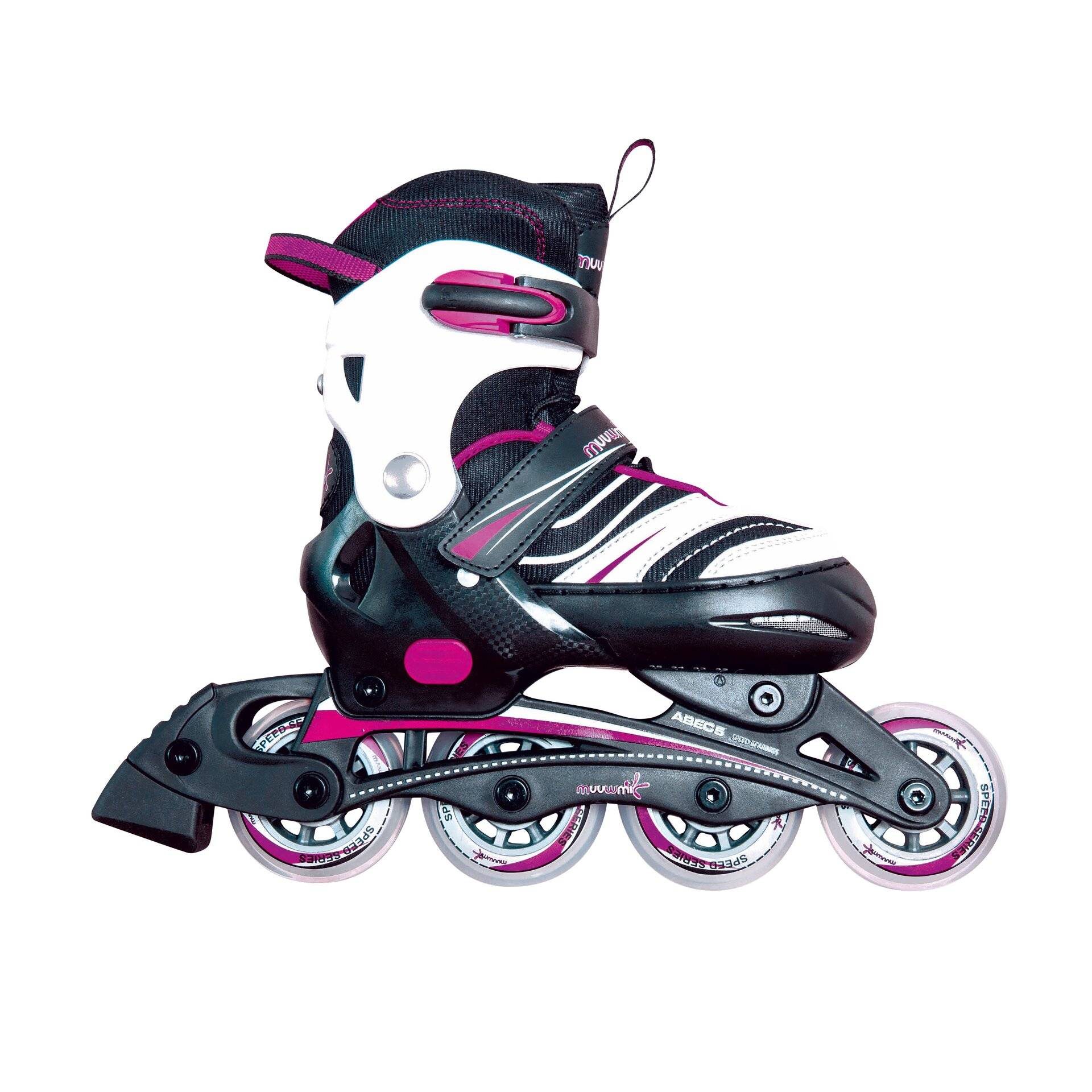 muuwmi verstellbarer Kinderinliner pink Gr. 37-40