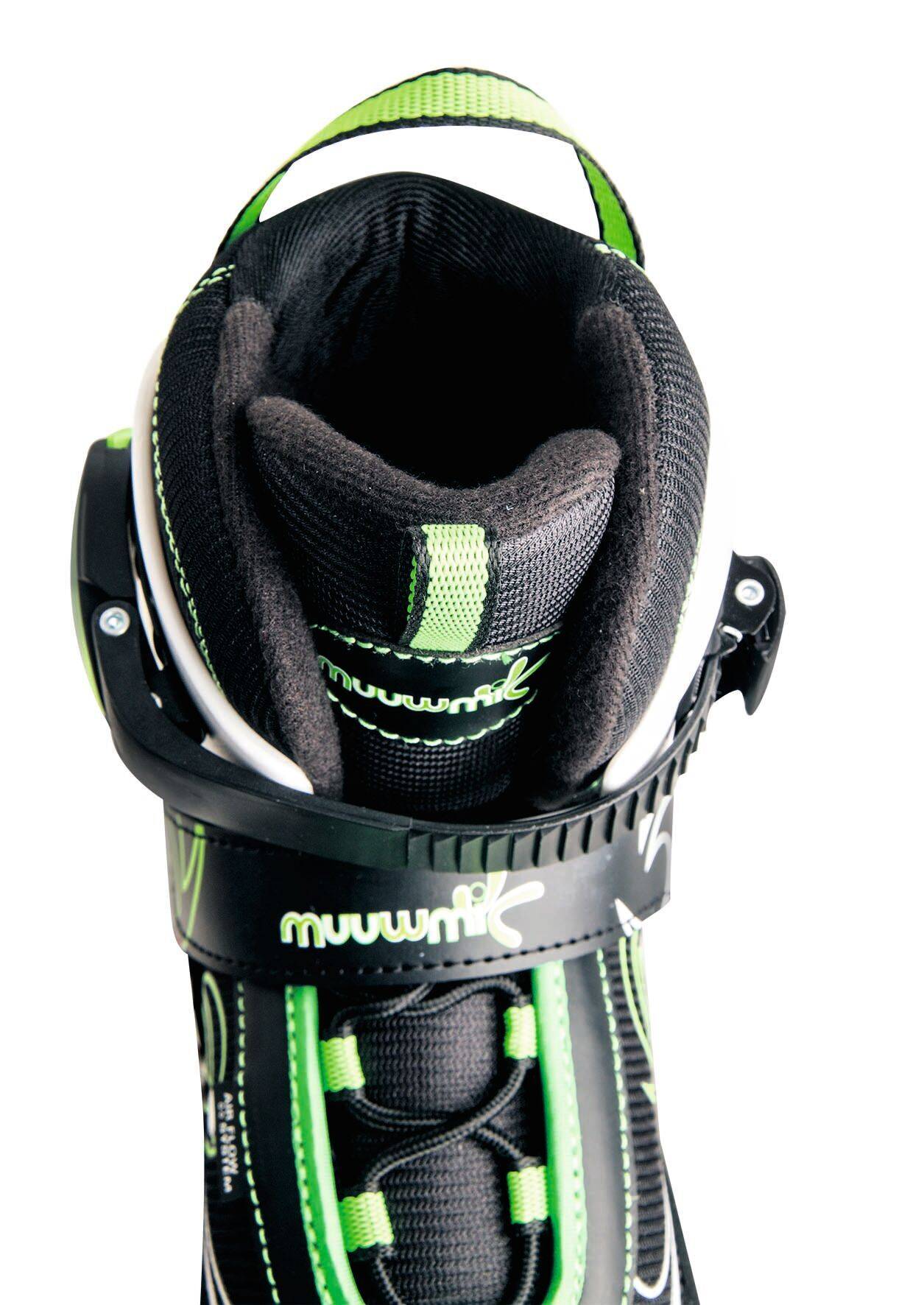 muuwmi verstellbarer Kinderinliner grün Gr. 33-36