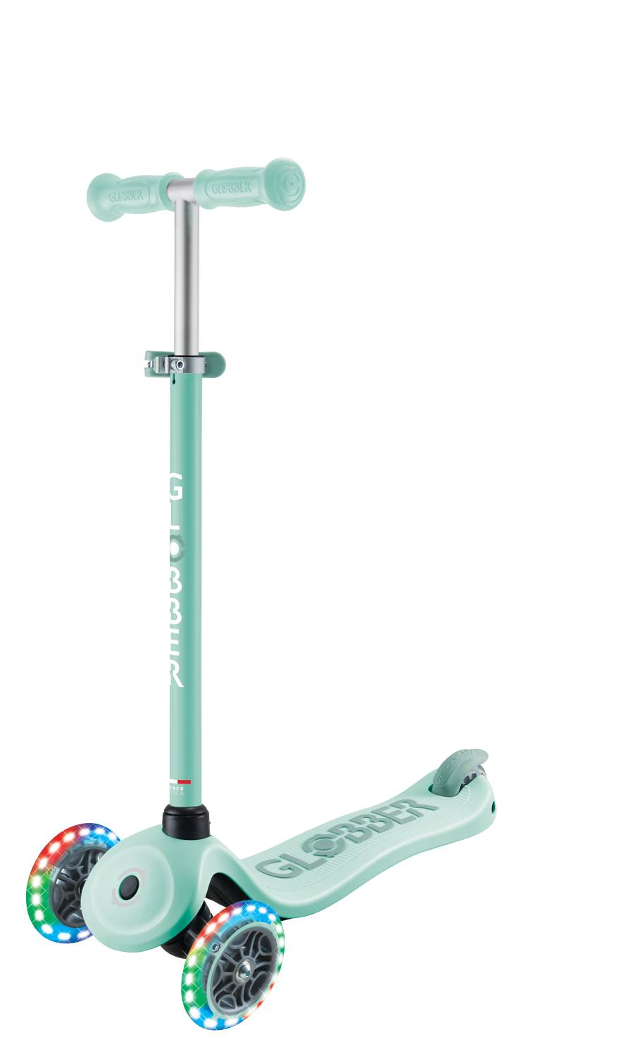 GLOBBER GO-UP SPORTY LIGHTS mint, mit Leuchtrollen