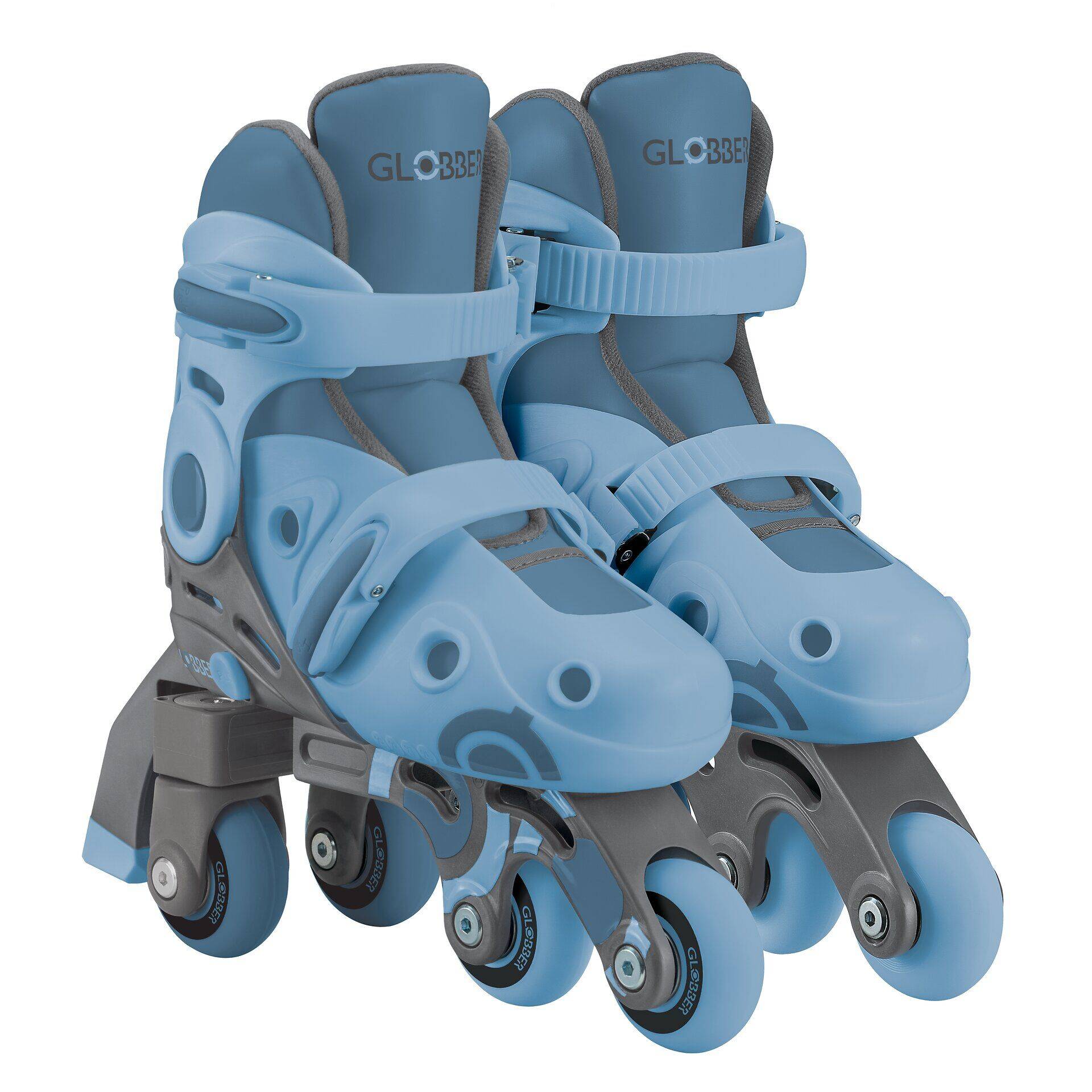 GLOBBER LEARNING SKATES 2in1 blau, Gr. 26-29