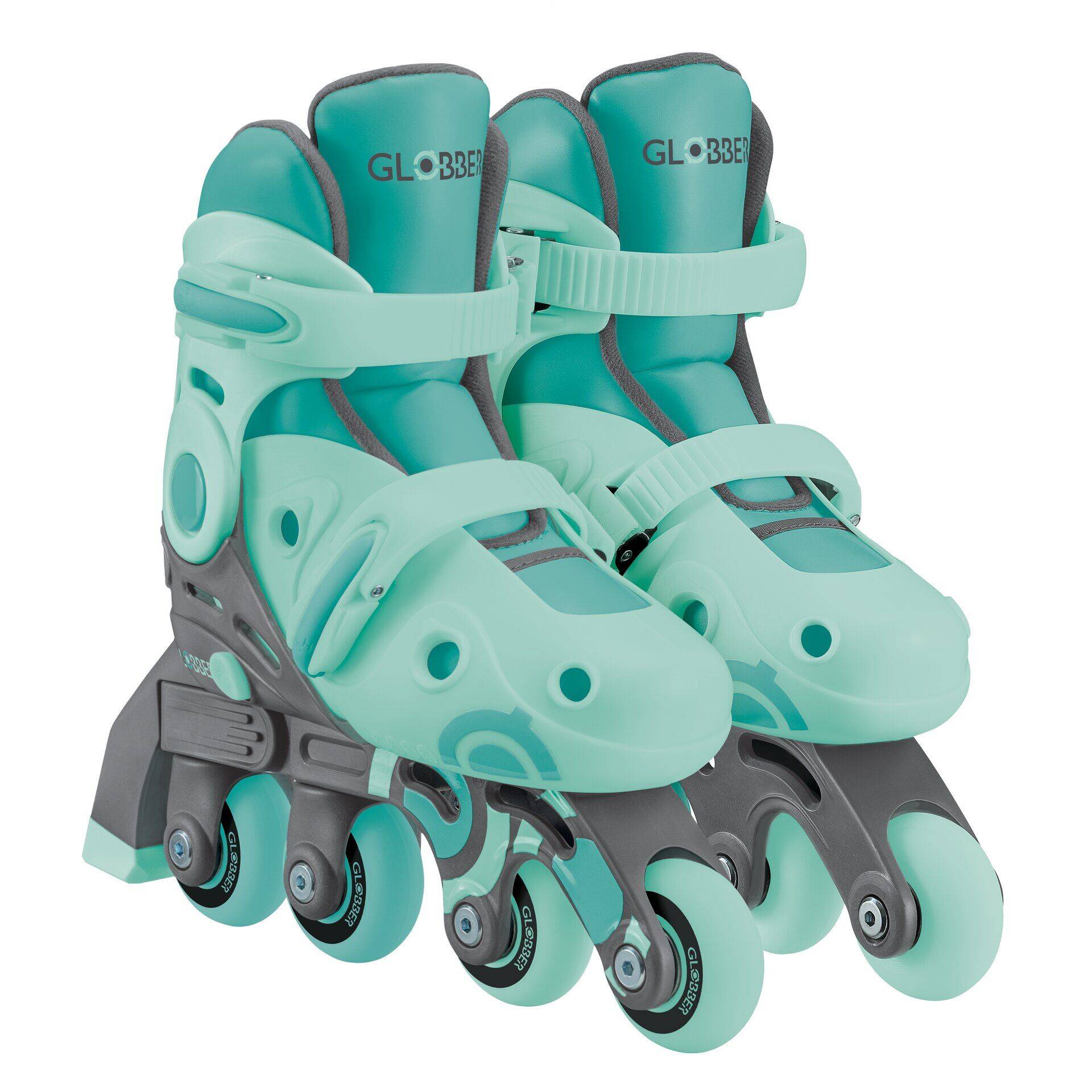 GLOBBER LEARNING SKATES 2in1 mint, Gr. 26-29