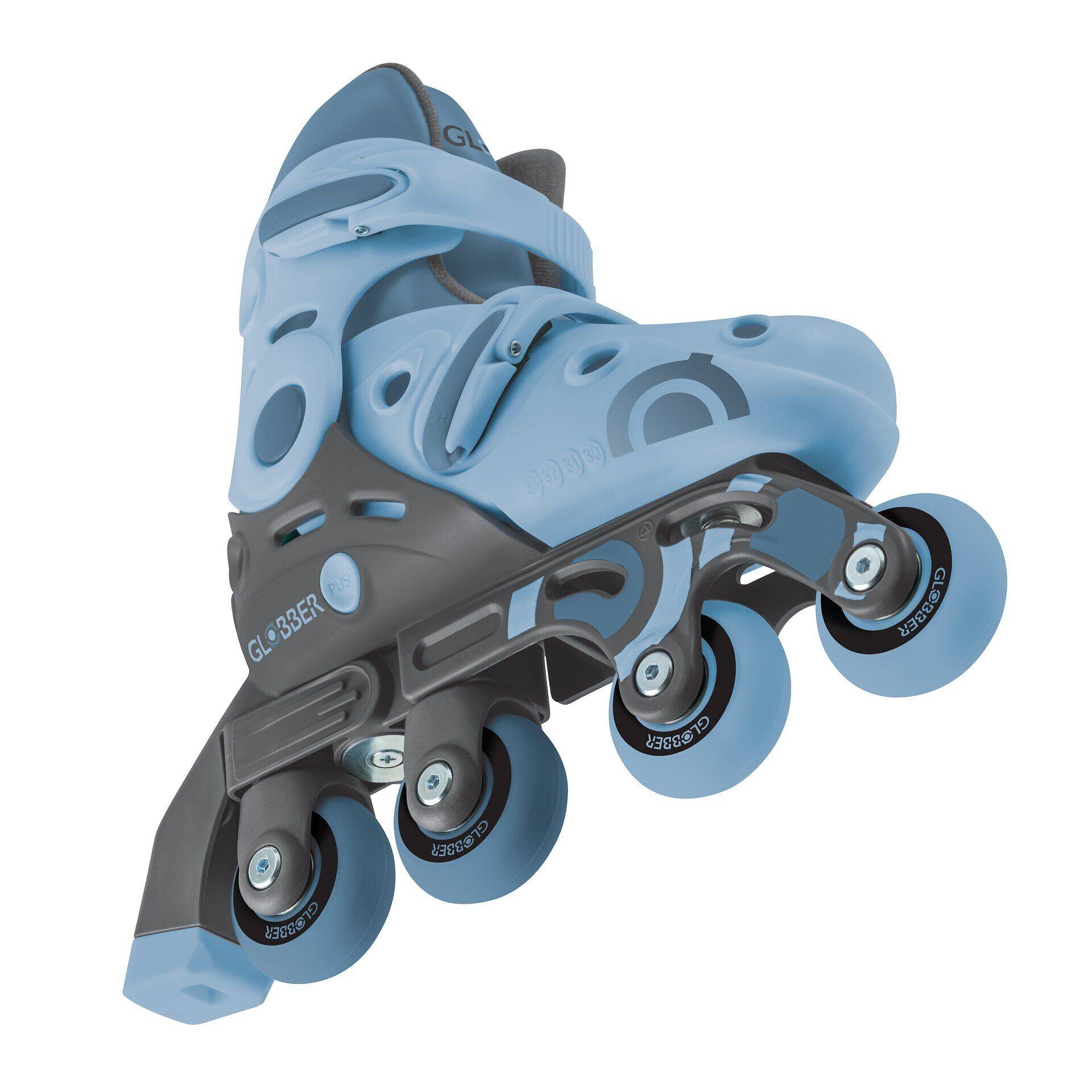 GLOBBER LEARNING SKATES 2in1 blau, Gr. 30-33