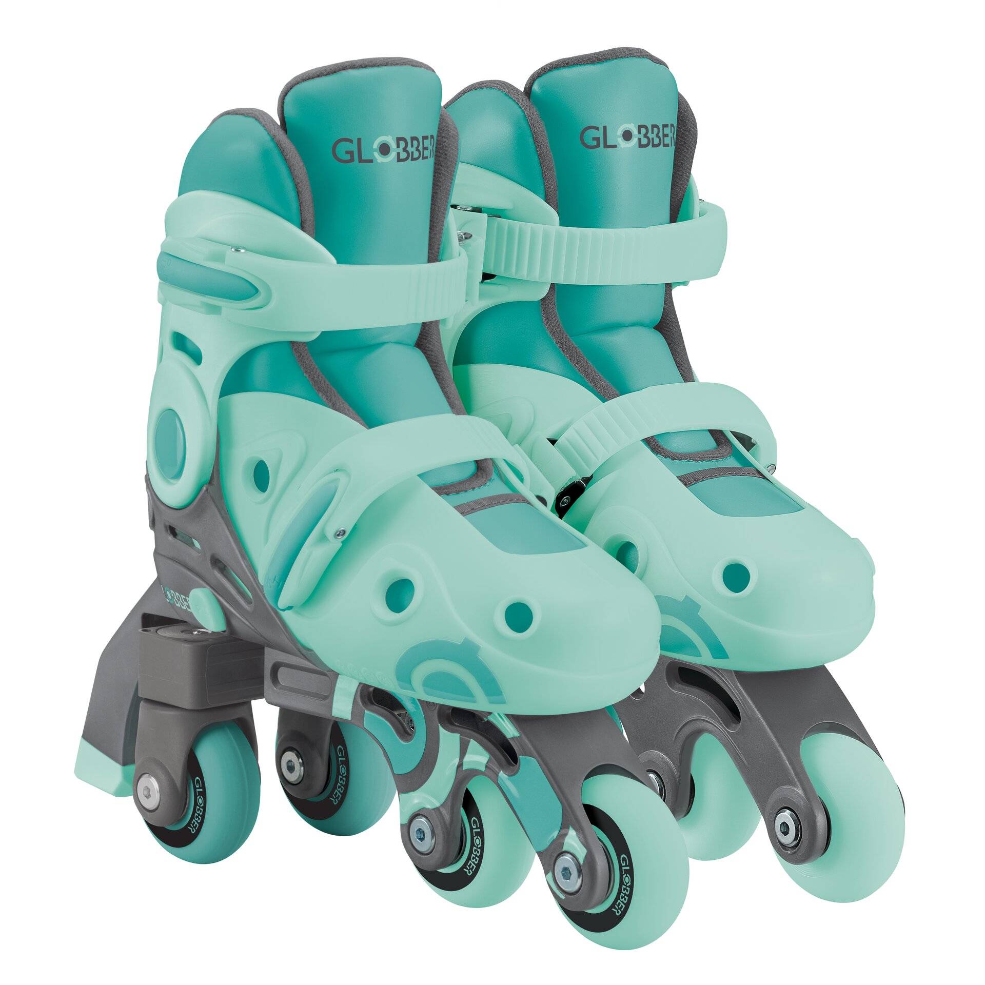 GLOBBER LEARNING SKATES 2in1 mint, Gr. 30-33