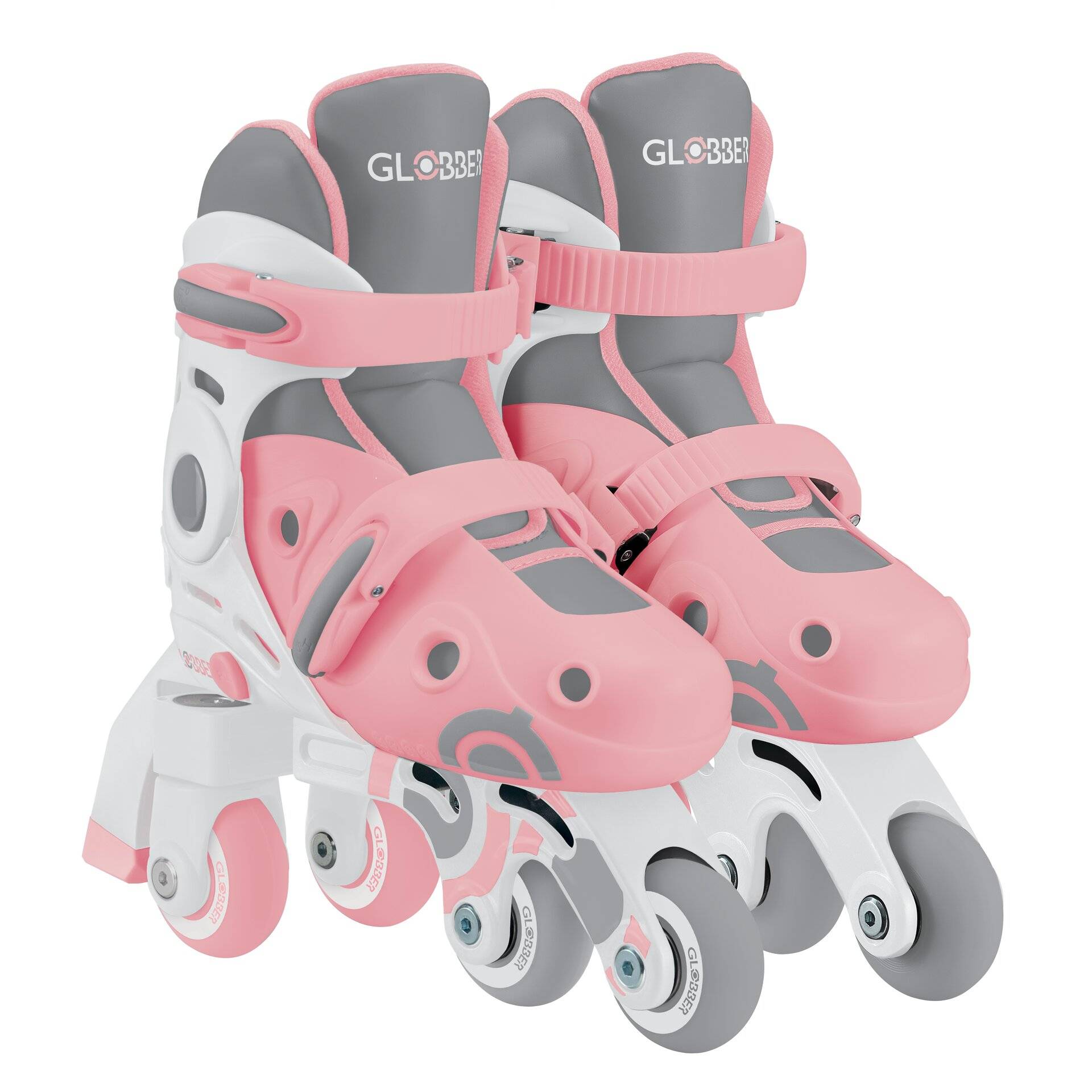 GLOBBER LEARNING SKATES 2in1 pastellrosa, Gr. 30-33