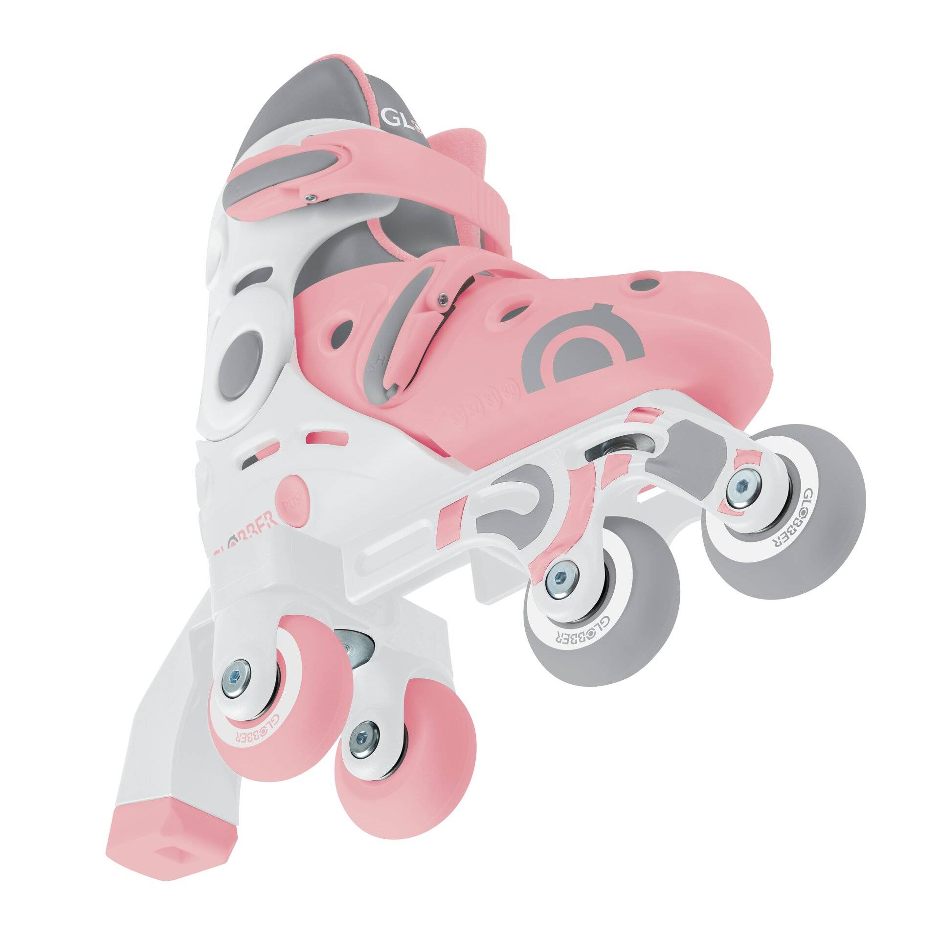 GLOBBER LEARNING SKATES 2in1 pastellrosa, Gr. 30-33