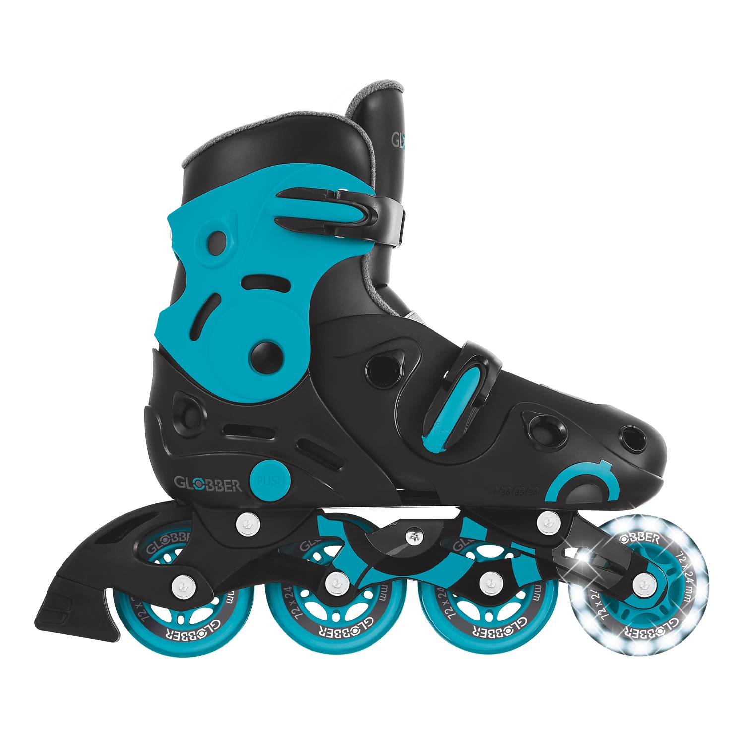 GLOBBER GO SKATES blau, Gr. 34-37