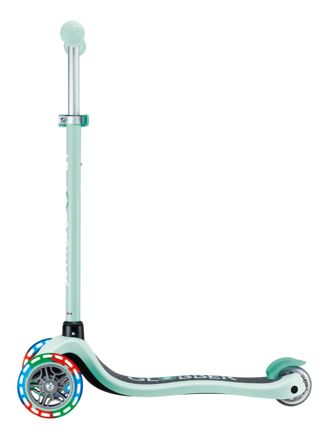 GLOBBER PRIMO LIGHTS mint, mit Leuchtrollen