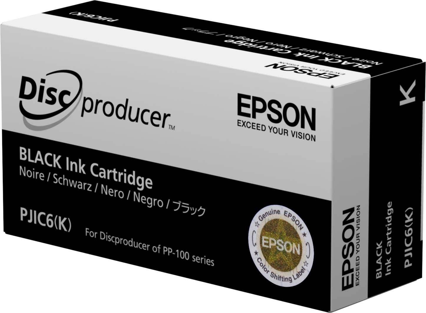Epson Original PJiC7 Druckerpatrone schwarz 32,2ml (C13S020693)