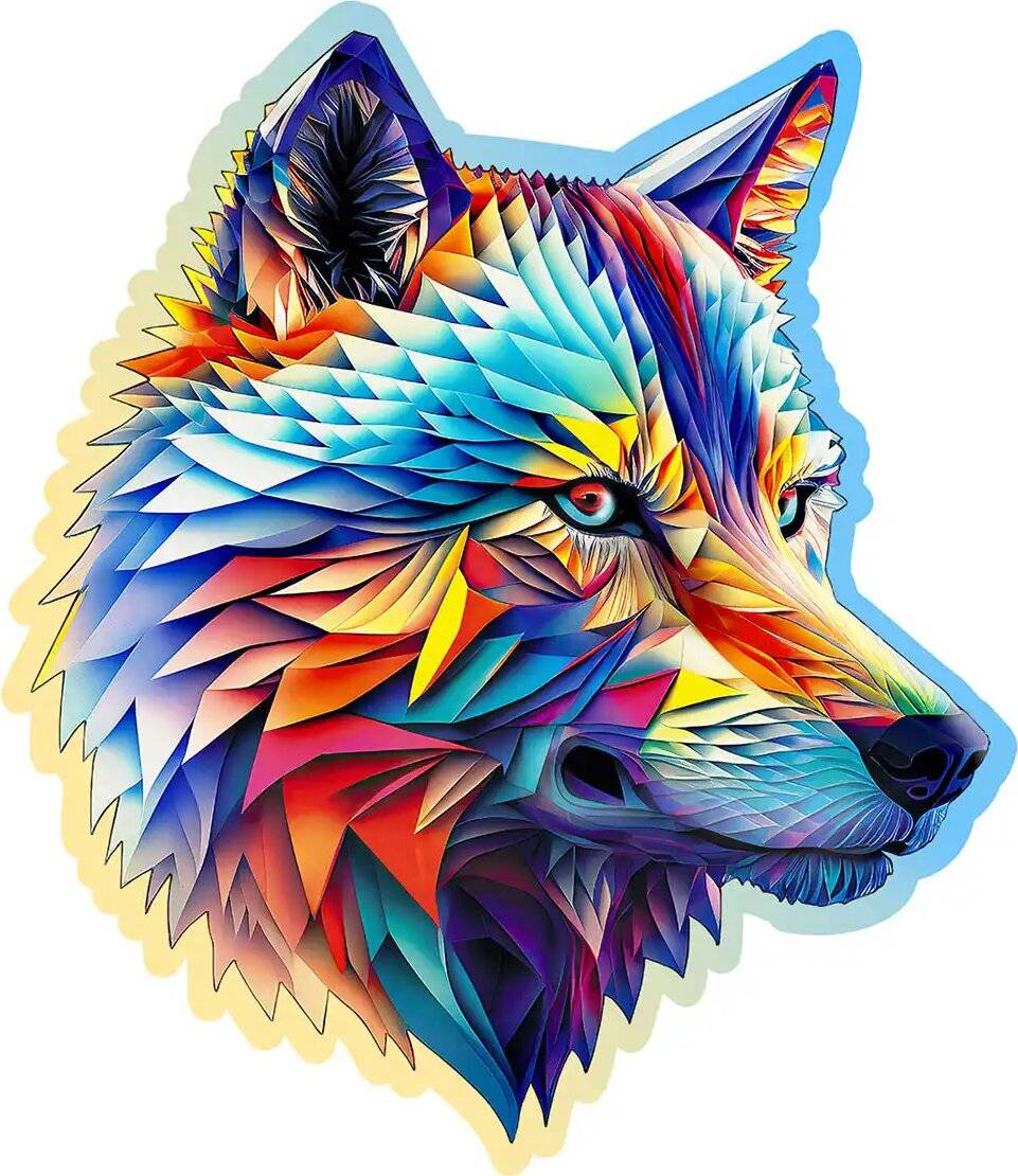 WOODEN CITY Holzpuzzle Edler Wolf 250 Teile